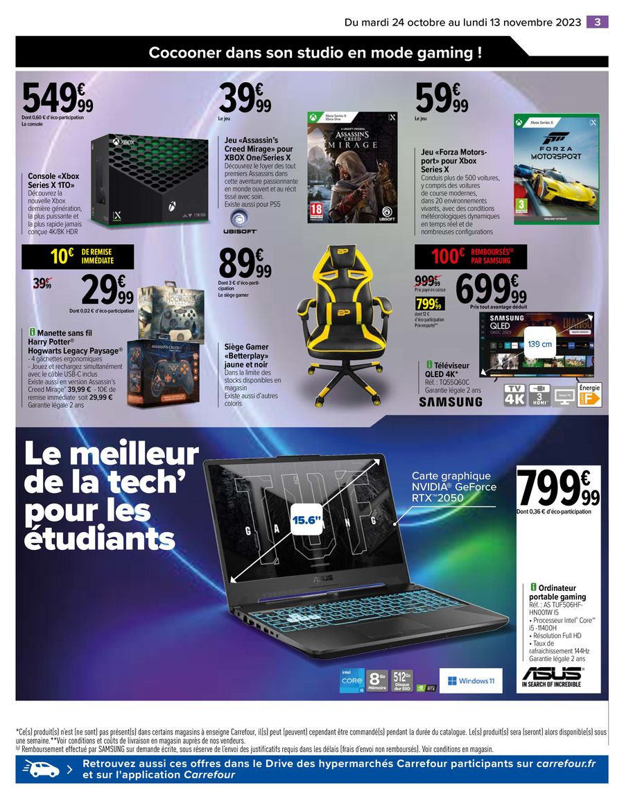 Catalogue Carrefour 24 Octobre – 13 Novembre 2023 Page 3