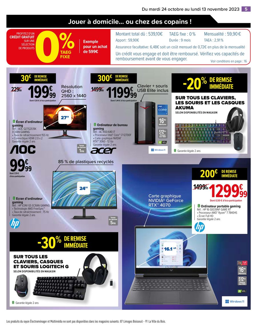Catalogue Carrefour 24 Octobre – 13 Novembre 2023 Page 5