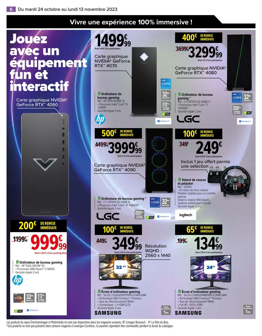Catalogue Carrefour 24 Octobre – 13 Novembre 2023 Page 6