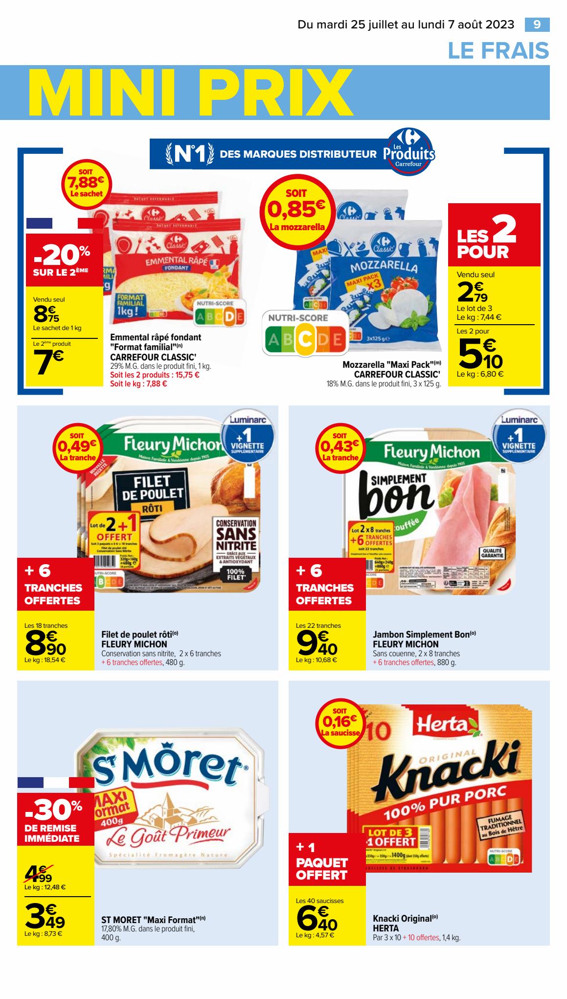Catalogue Carrefour 25 Juillet – 7 Août 2023 Page 11