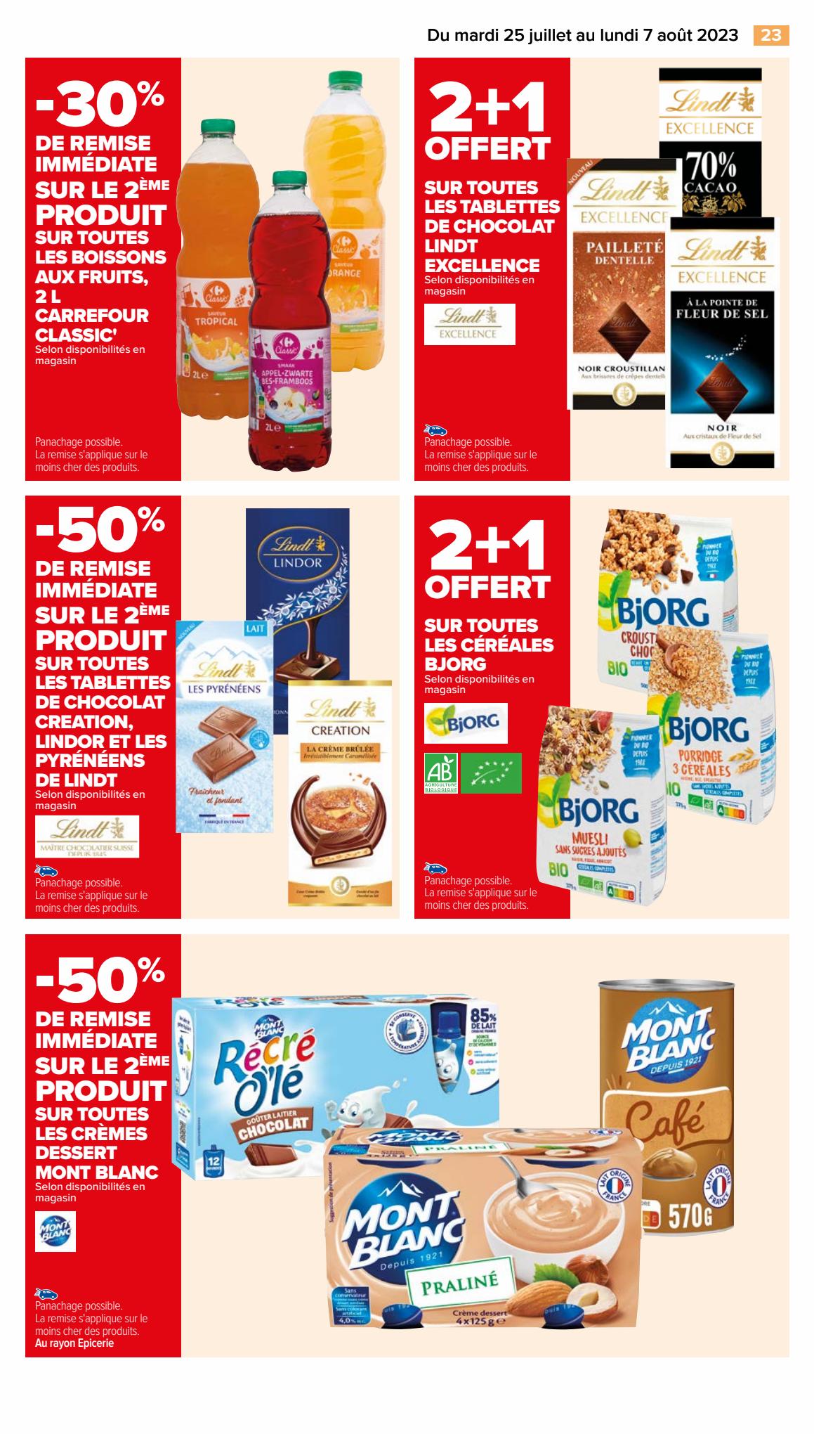 Catalogue Carrefour 25 Juillet – 7 Août 2023 Page 25