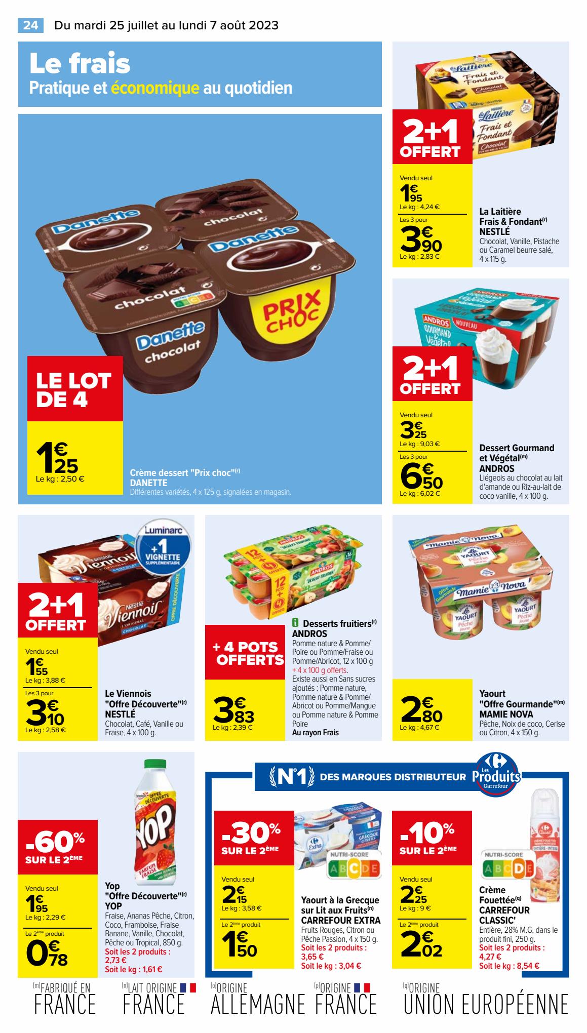 Catalogue Carrefour 25 Juillet – 7 Août 2023 Page 26