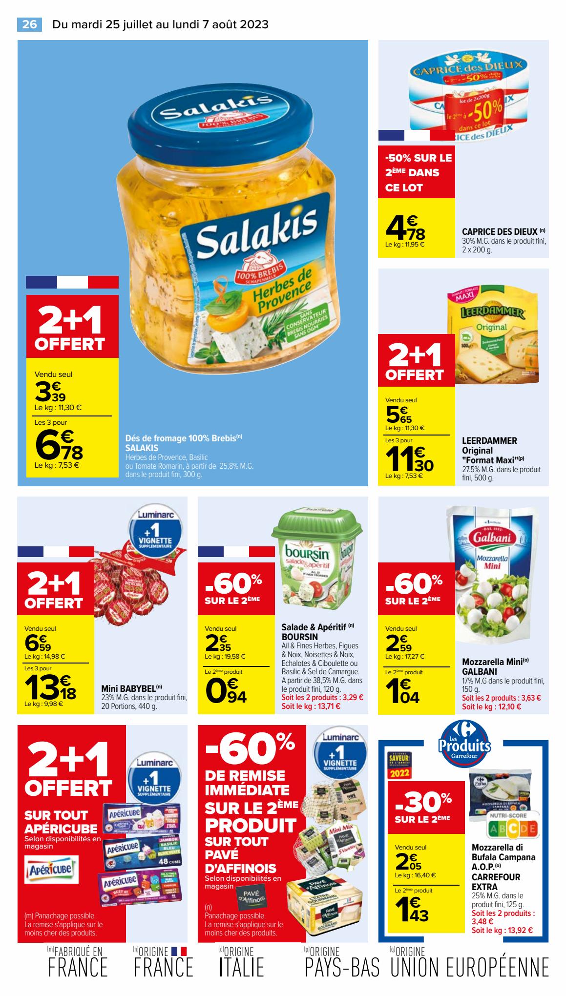 Catalogue Carrefour 25 Juillet – 7 Août 2023 Page 28