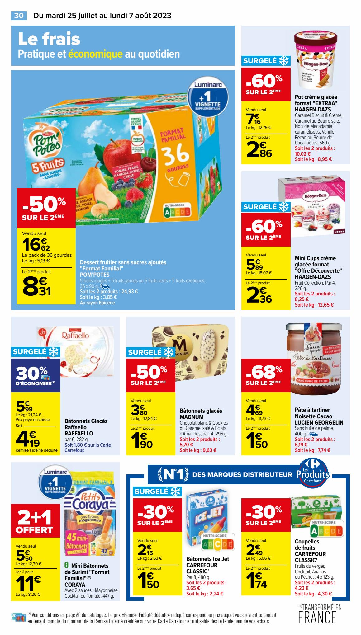 Catalogue Carrefour 25 Juillet – 7 Août 2023 Page 32