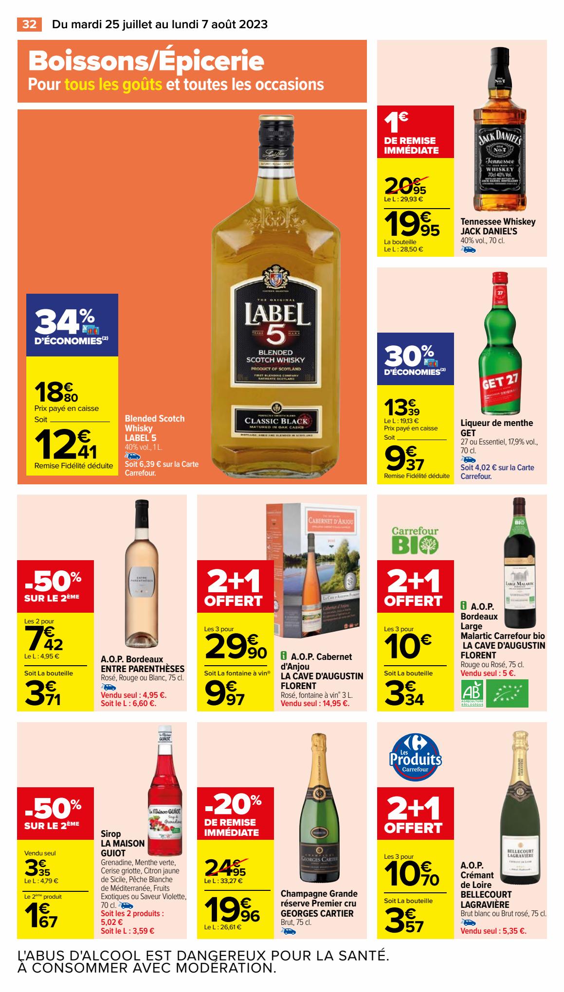 Catalogue Carrefour 25 Juillet – 7 Août 2023 Page 34