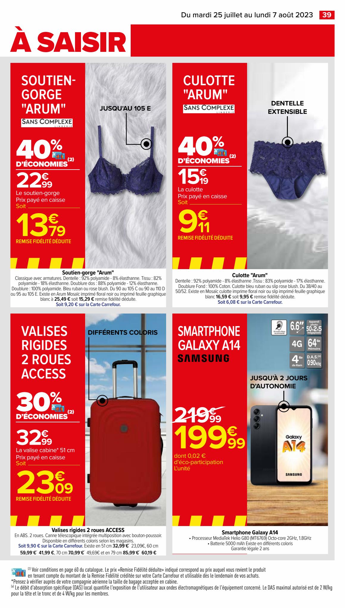 Catalogue Carrefour 25 Juillet – 7 Août 2023 Page 41