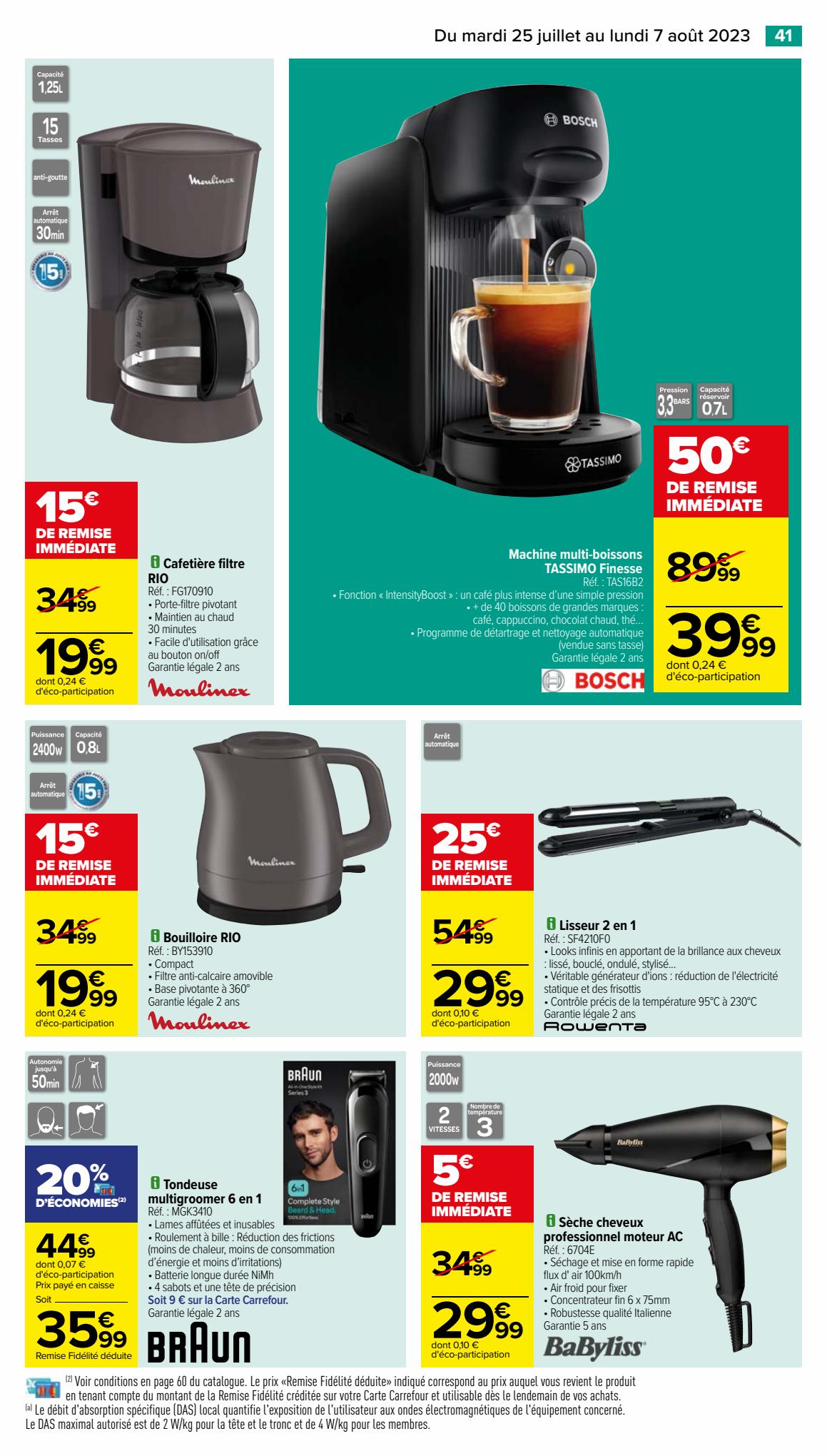 Catalogue Carrefour 25 Juillet – 7 Août 2023 Page 43