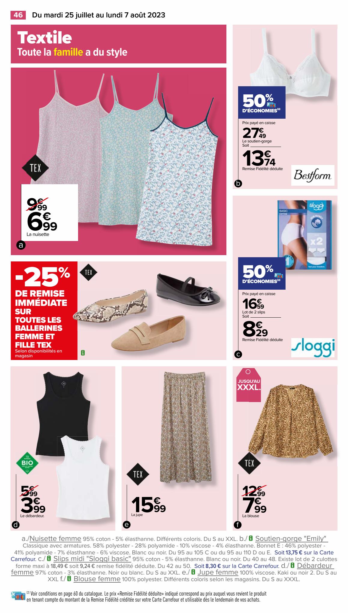 Catalogue Carrefour 25 Juillet – 7 Août 2023 Page 48