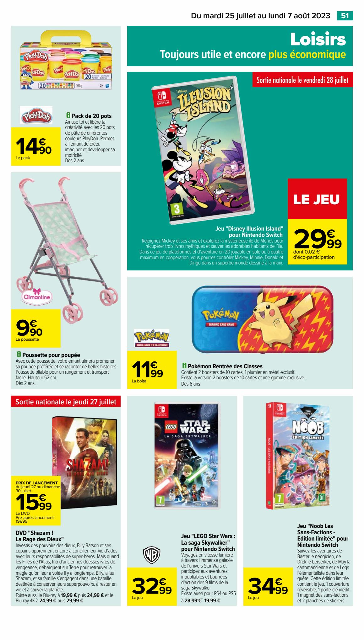 Catalogue Carrefour 25 Juillet – 7 Août 2023 Page 53