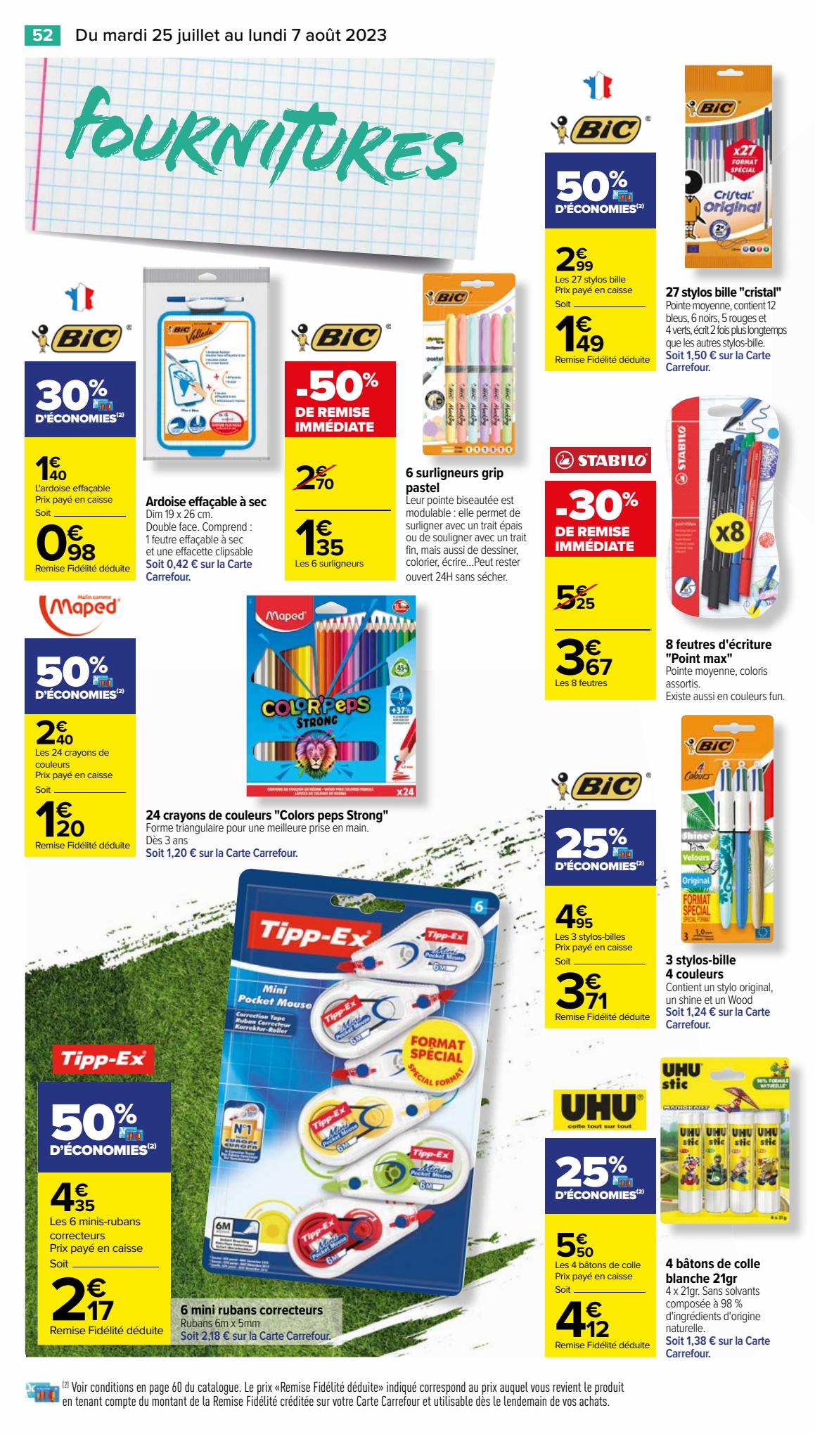 Catalogue Carrefour 25 Juillet – 7 Août 2023 Page 56