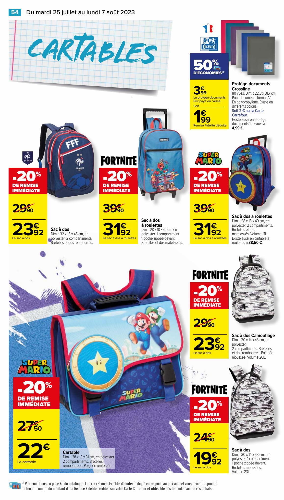 Catalogue Carrefour 25 Juillet – 7 Août 2023 Page 58