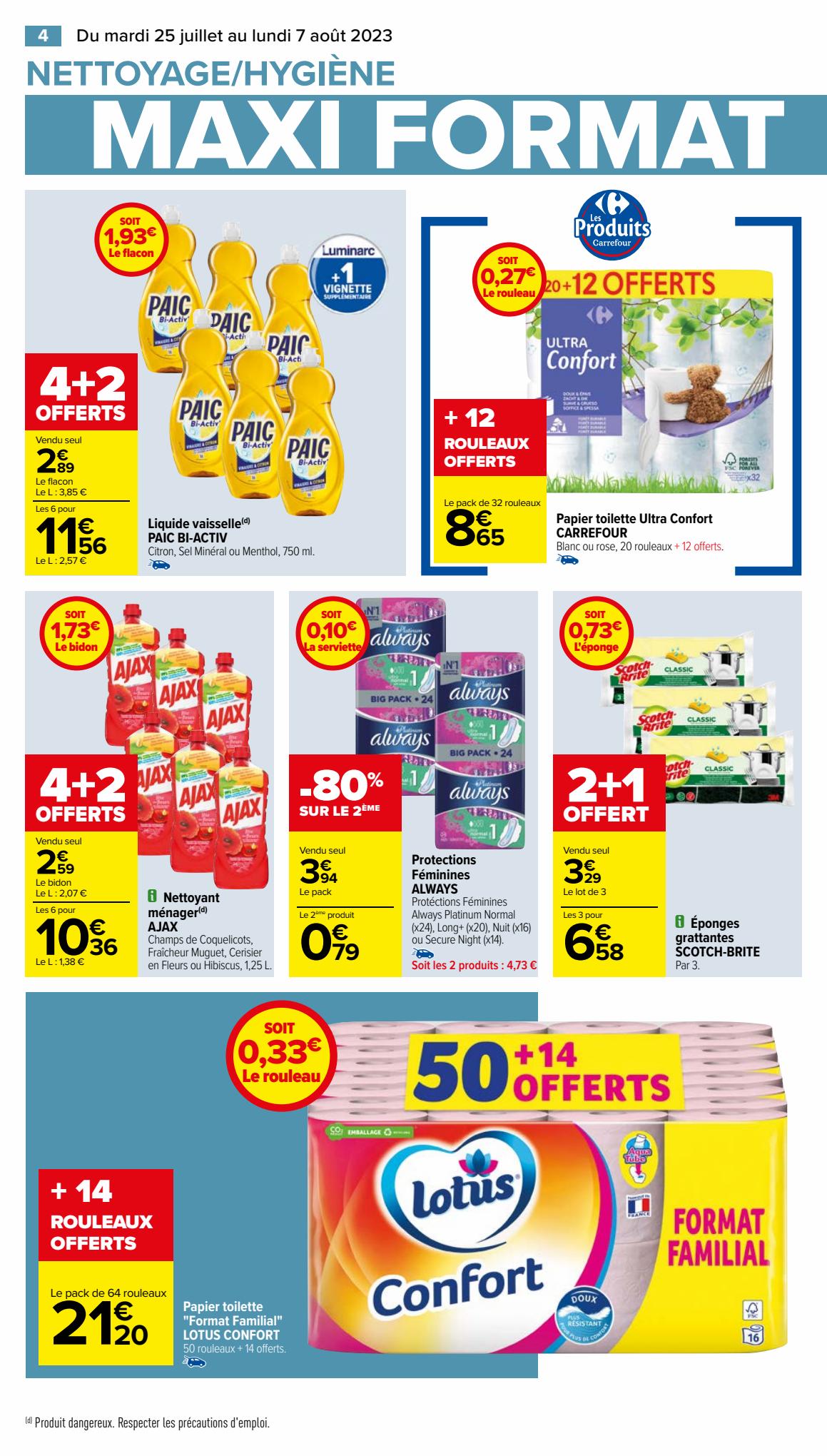 Catalogue Carrefour 25 Juillet – 7 Août 2023 Page 6