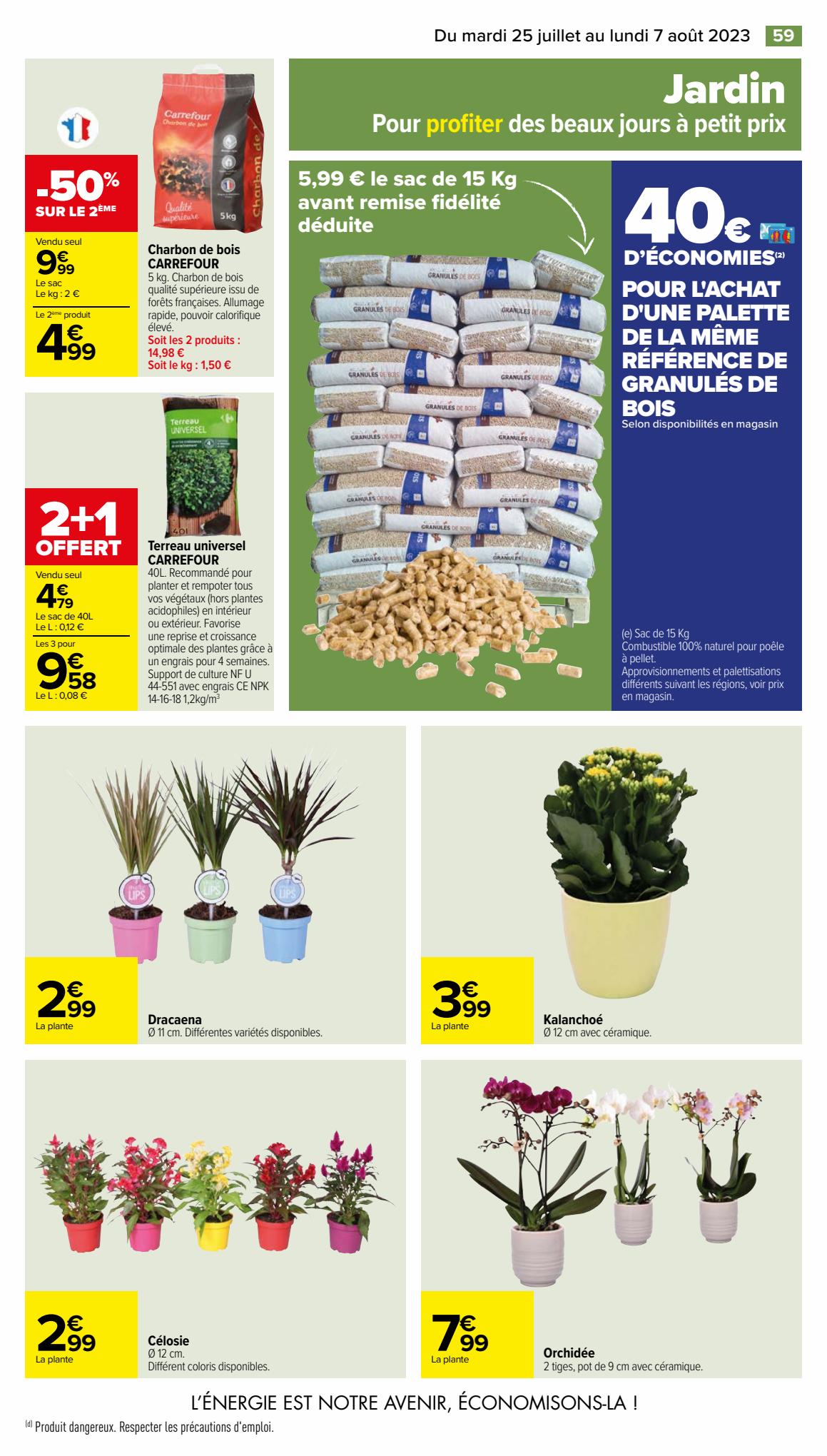 Catalogue Carrefour 25 Juillet – 7 Août 2023 Page 63