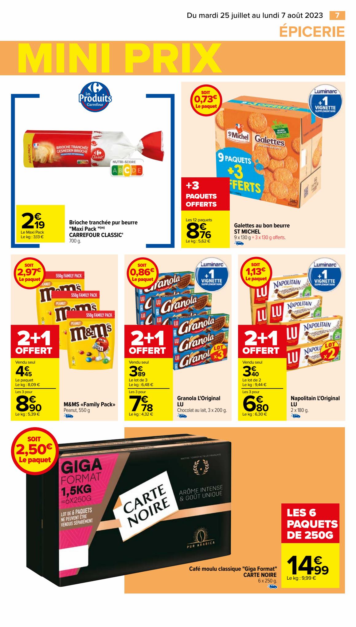 Catalogue Carrefour 25 Juillet – 7 Août 2023 Page 9