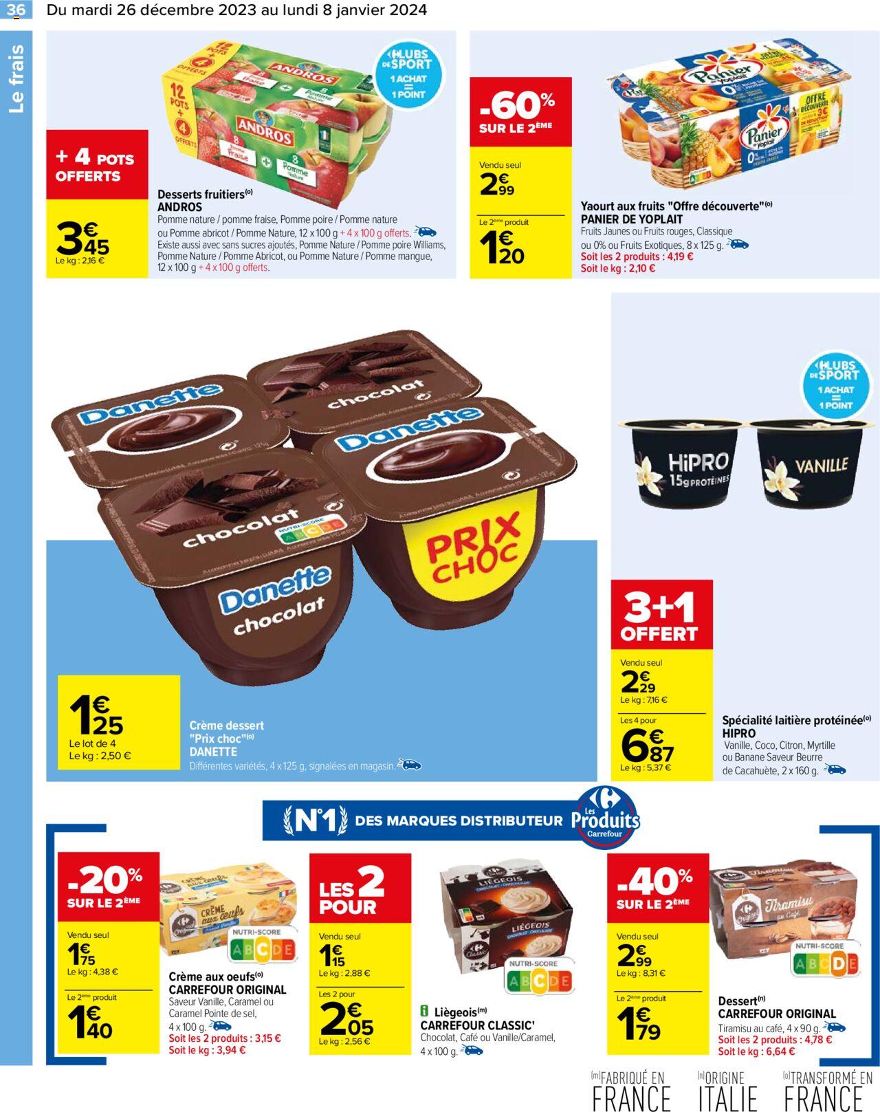Catalogue Carrefour 26 Dec – 8 Jan 2024 Page 38