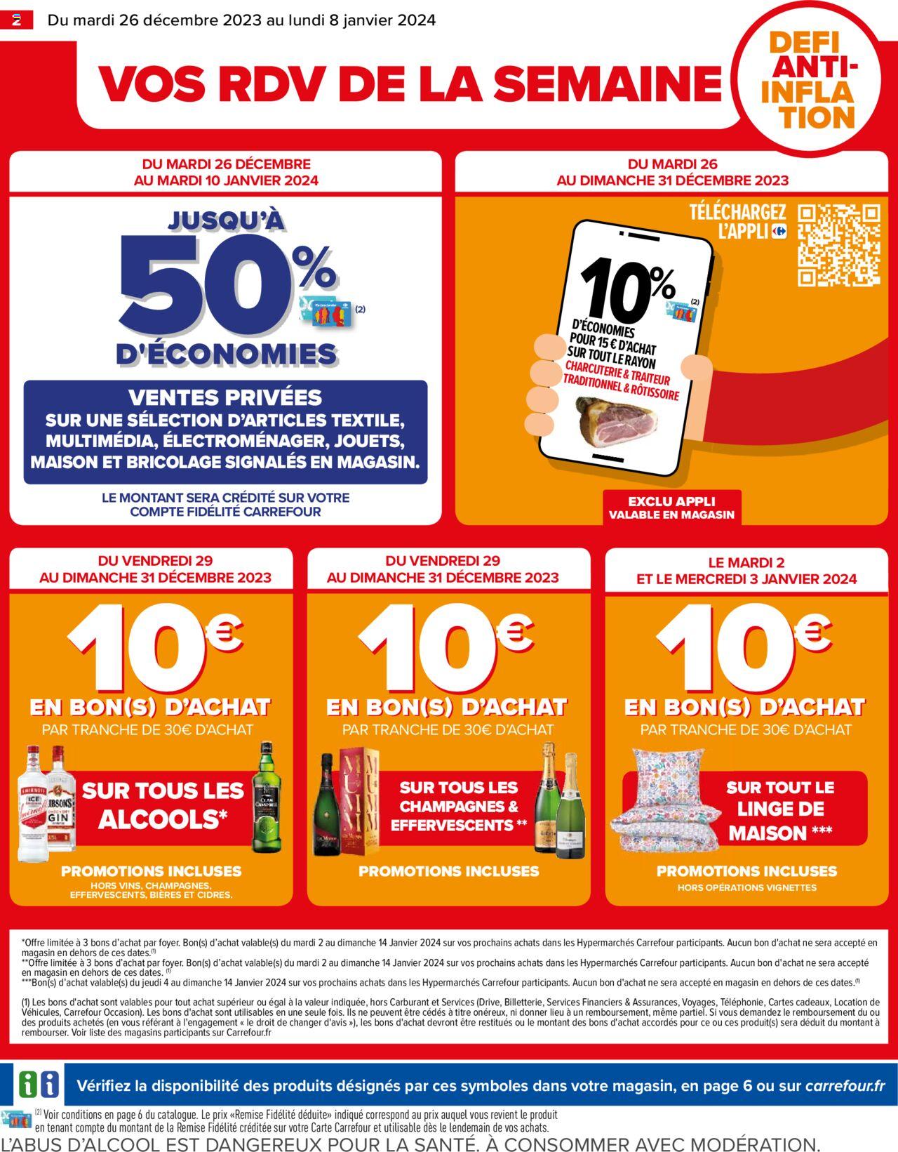Catalogue Carrefour 26 Dec – 8 Jan 2024 Page 4