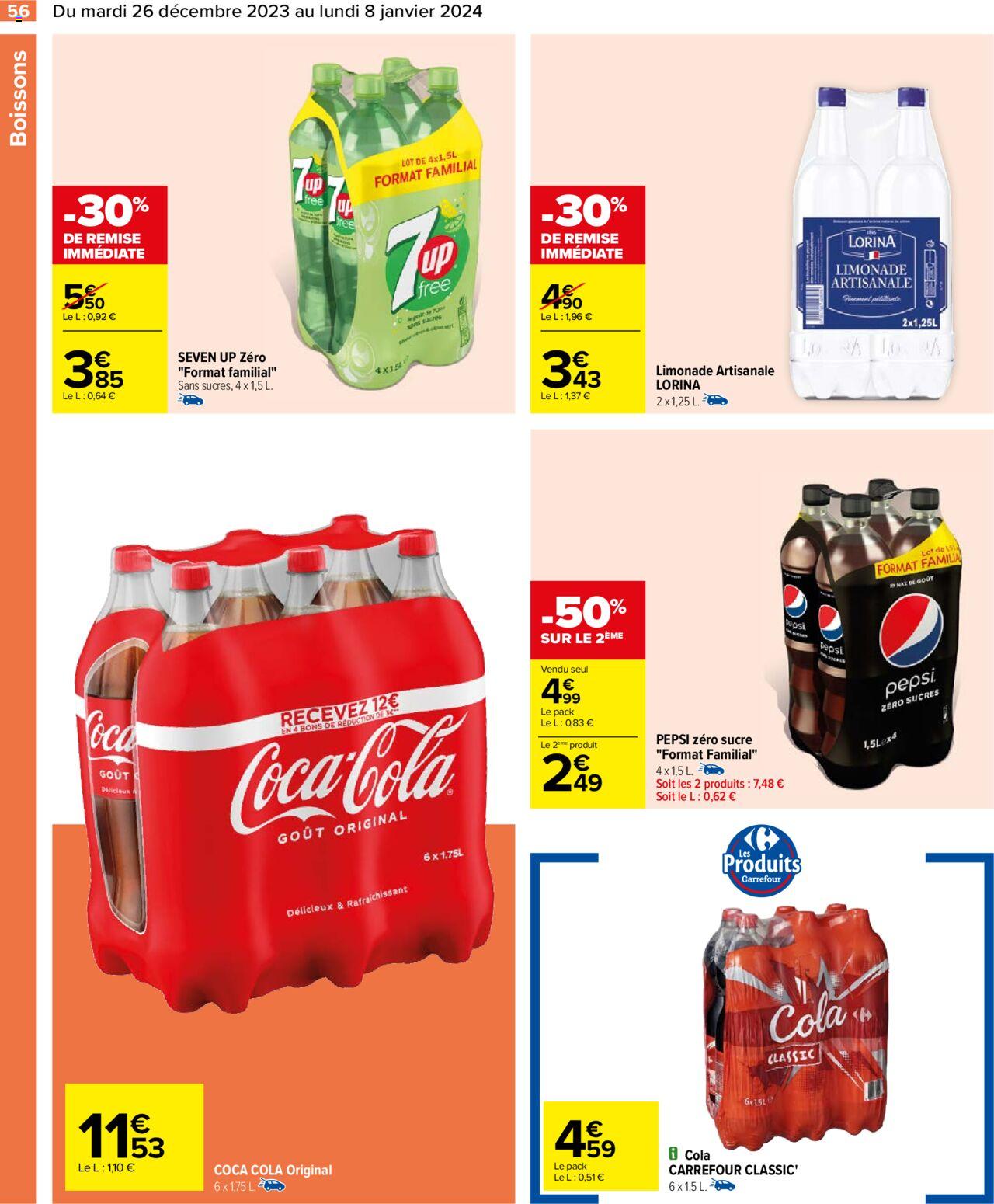 Catalogue Carrefour 26 Dec – 8 Jan 2024 Page 58