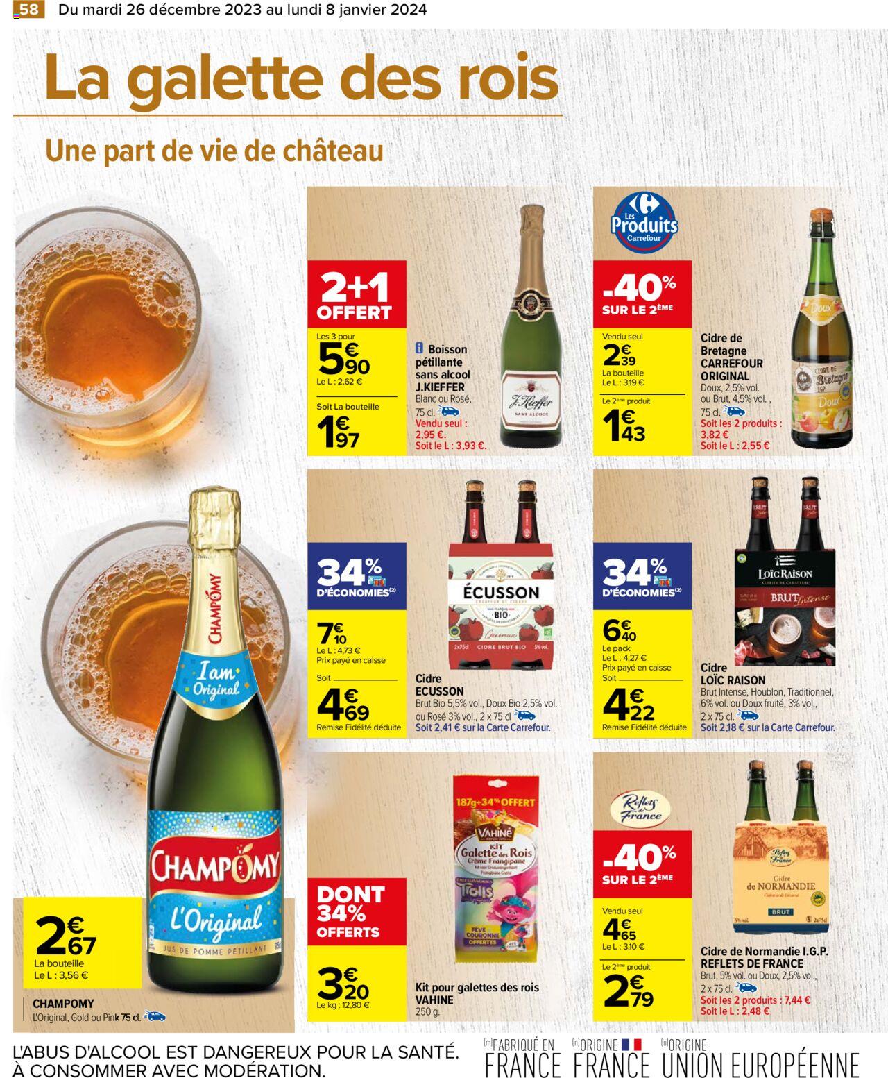 Catalogue Carrefour 26 Dec – 8 Jan 2024 Page 60
