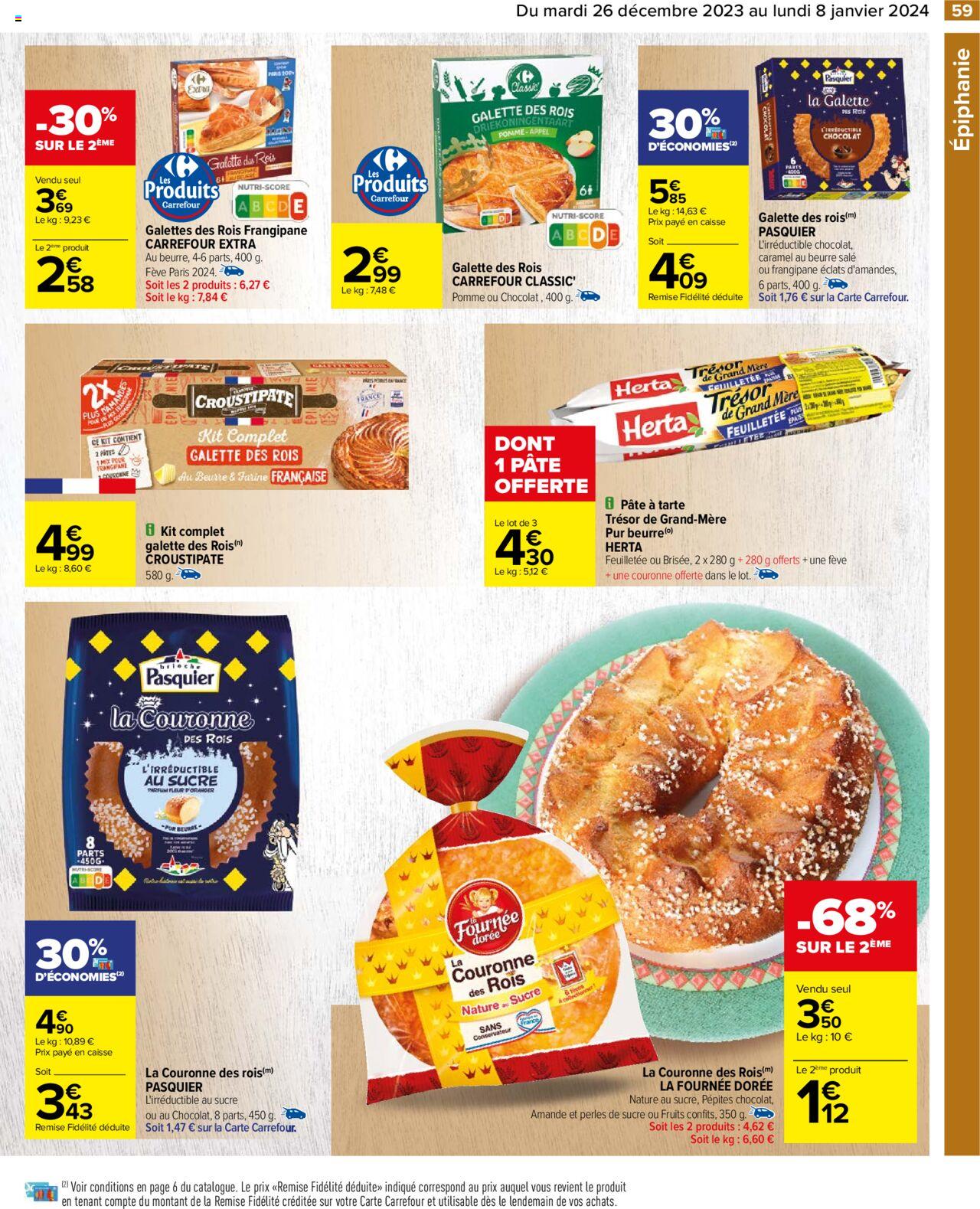 Catalogue Carrefour 26 Dec – 8 Jan 2024 Page 61