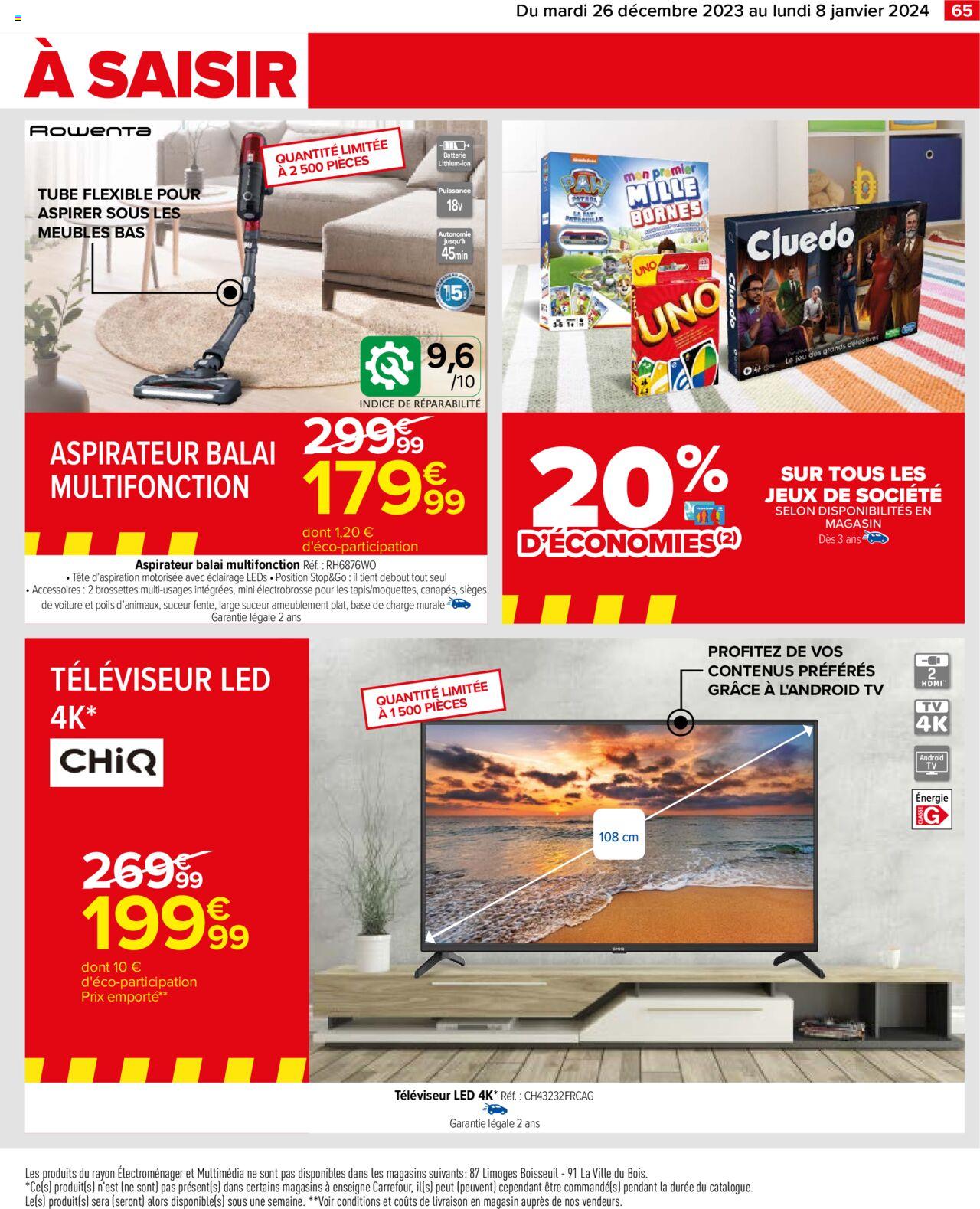 Catalogue Carrefour 26 Dec – 8 Jan 2024 Page 67