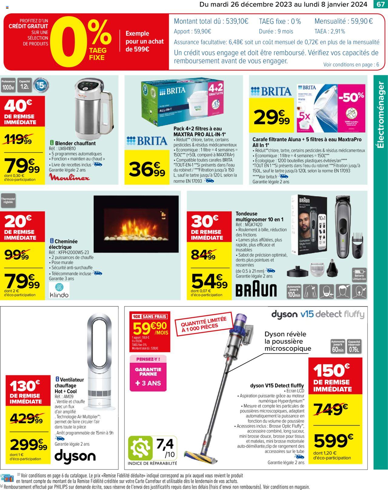 Catalogue Carrefour 26 Dec – 8 Jan 2024 Page 69