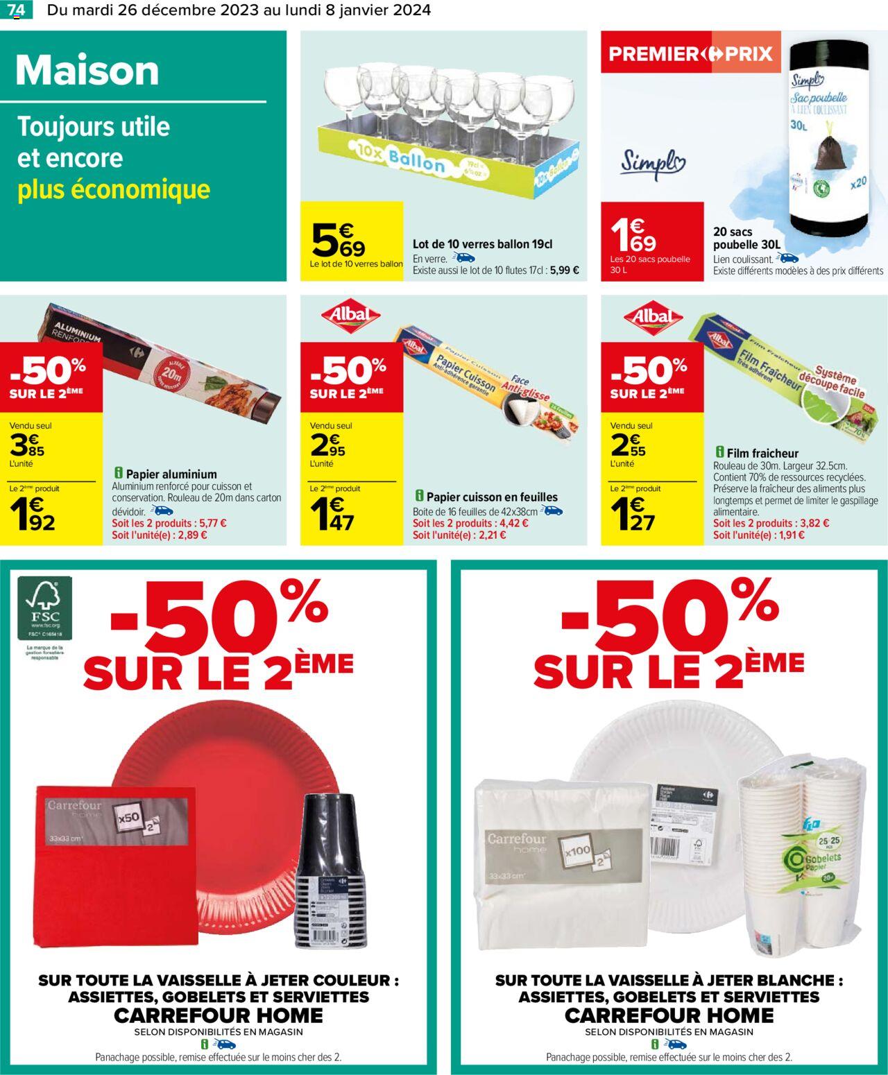 Catalogue Carrefour 26 Dec – 8 Jan 2024 Page 76