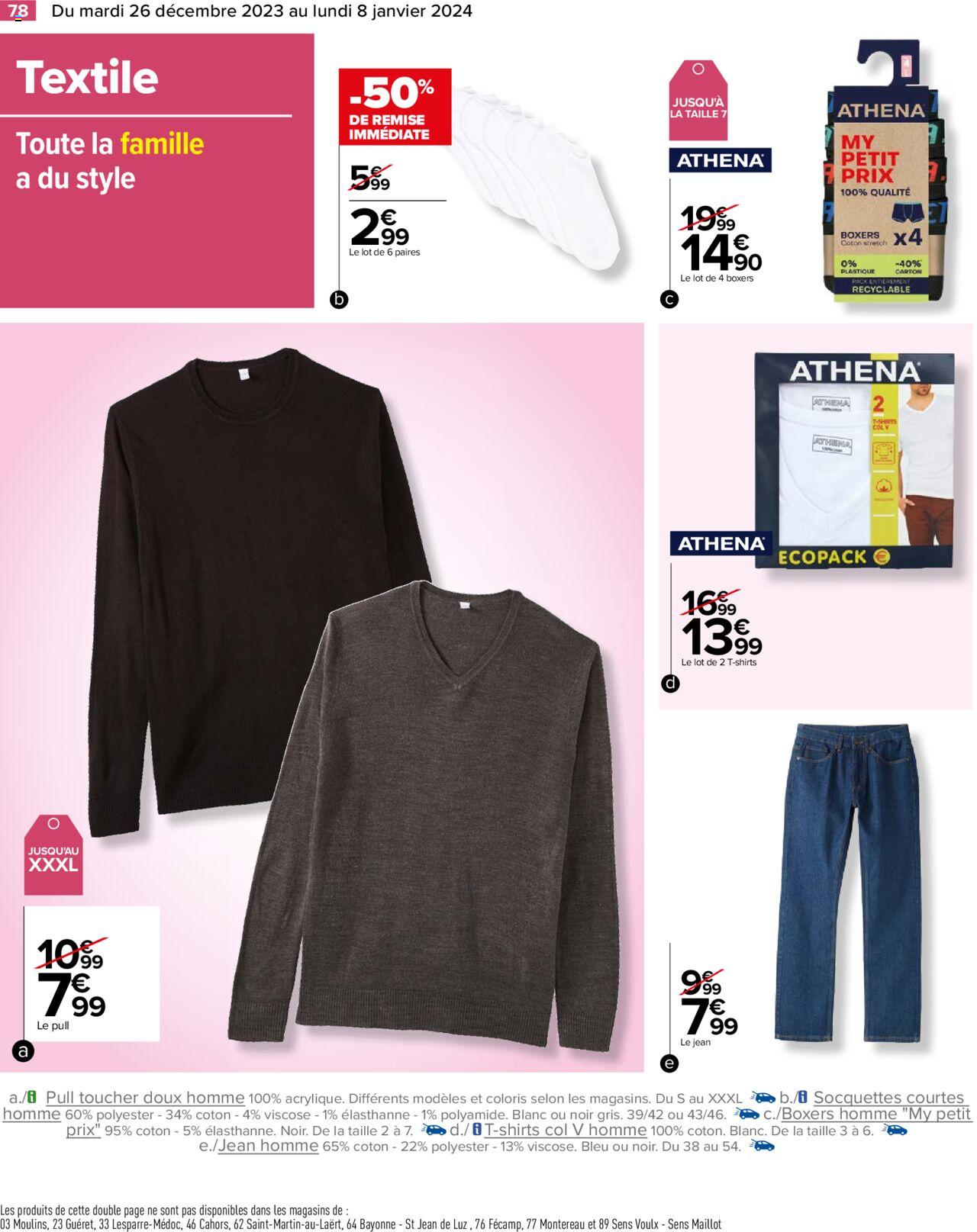 Catalogue Carrefour 26 Dec – 8 Jan 2024 Page 80
