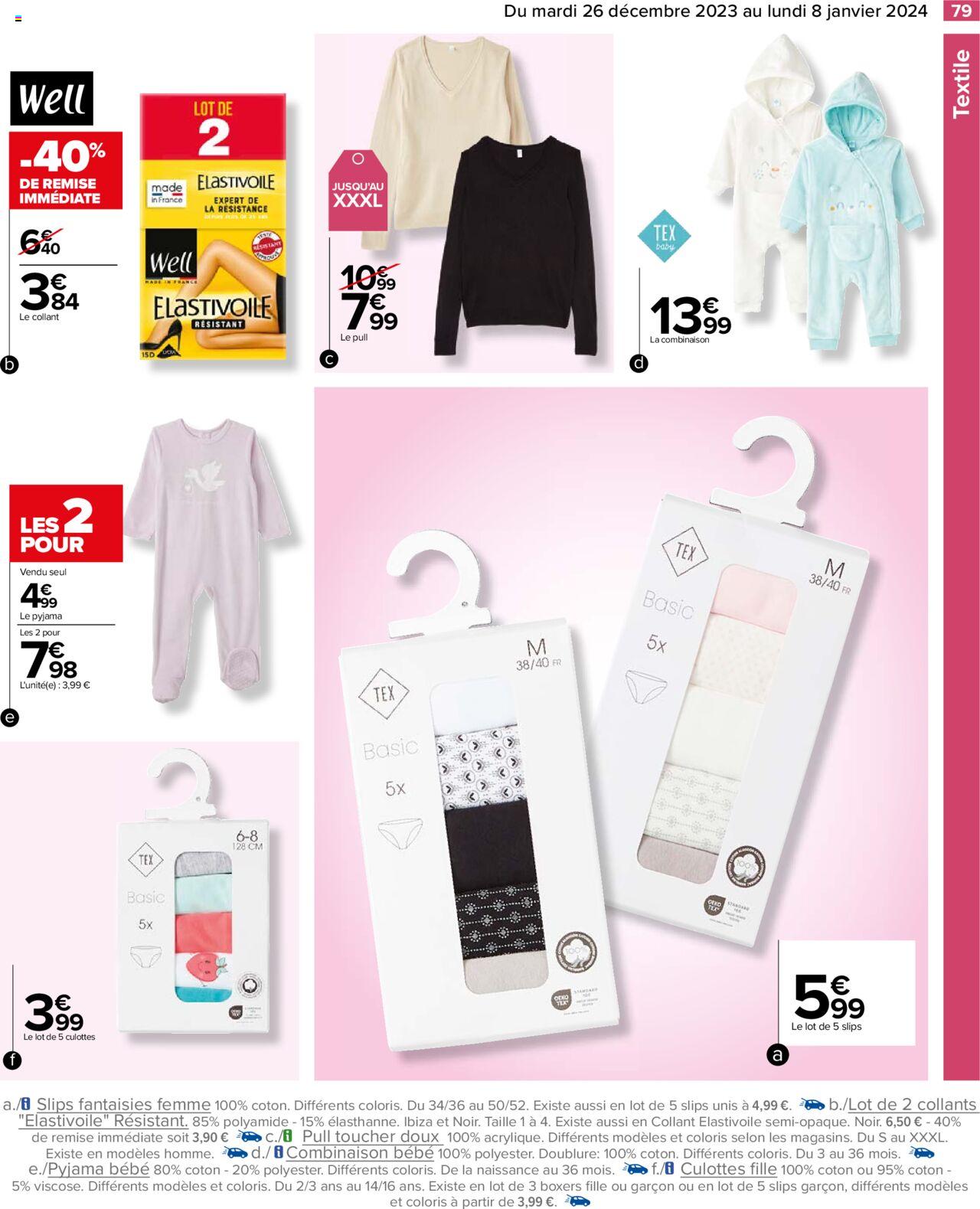 Catalogue Carrefour 26 Dec – 8 Jan 2024 Page 81