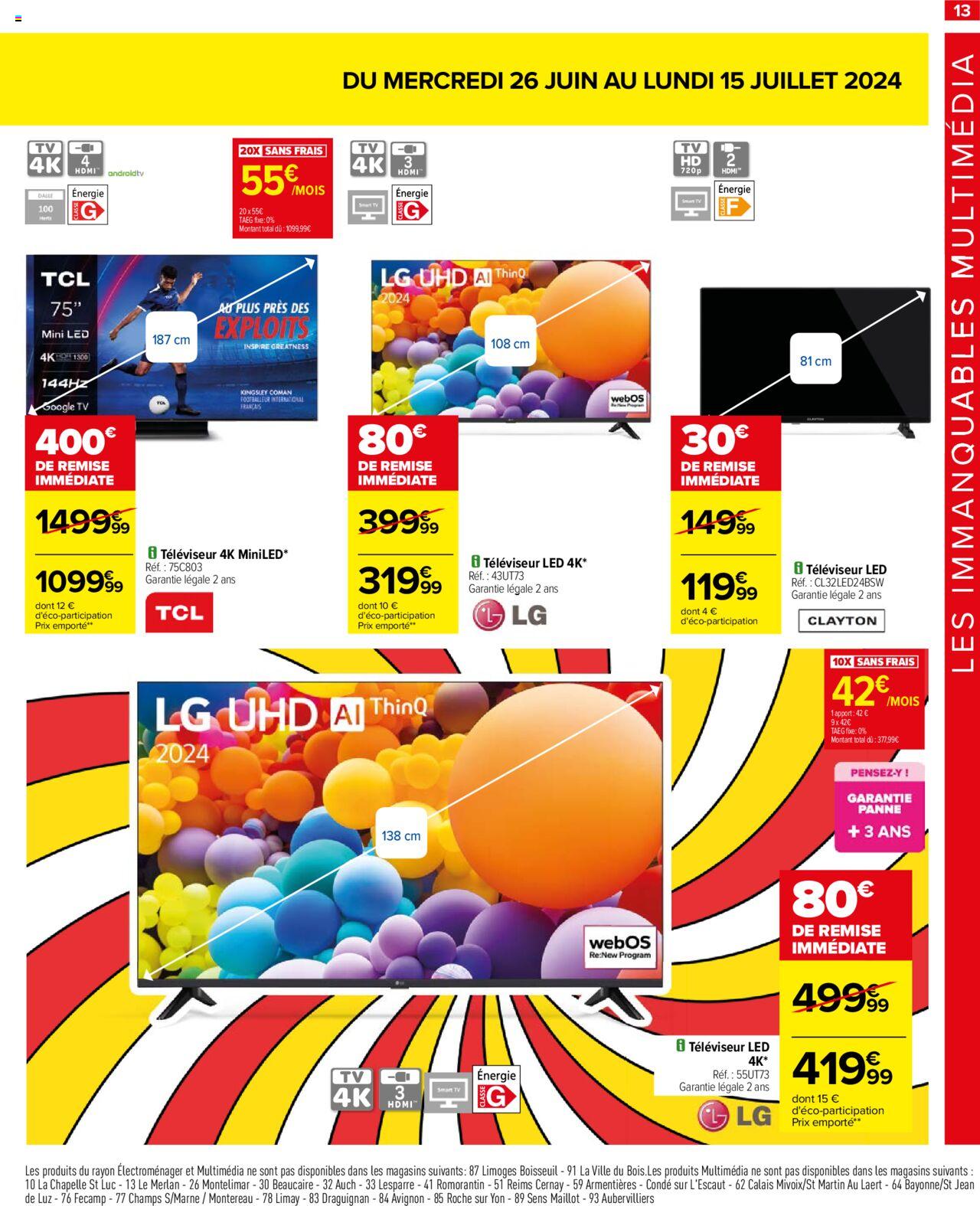 Catalogue Carrefour 26 Juin – 15 Juillet 2024 Page 15