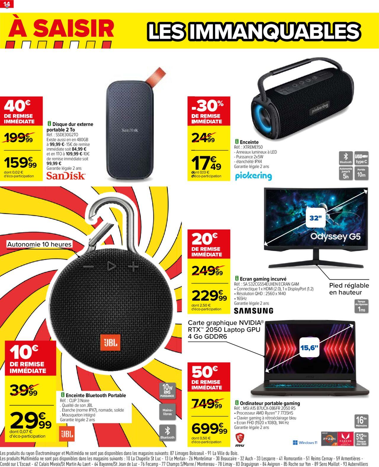 Catalogue Carrefour 26 Juin – 15 Juillet 2024 Page 16