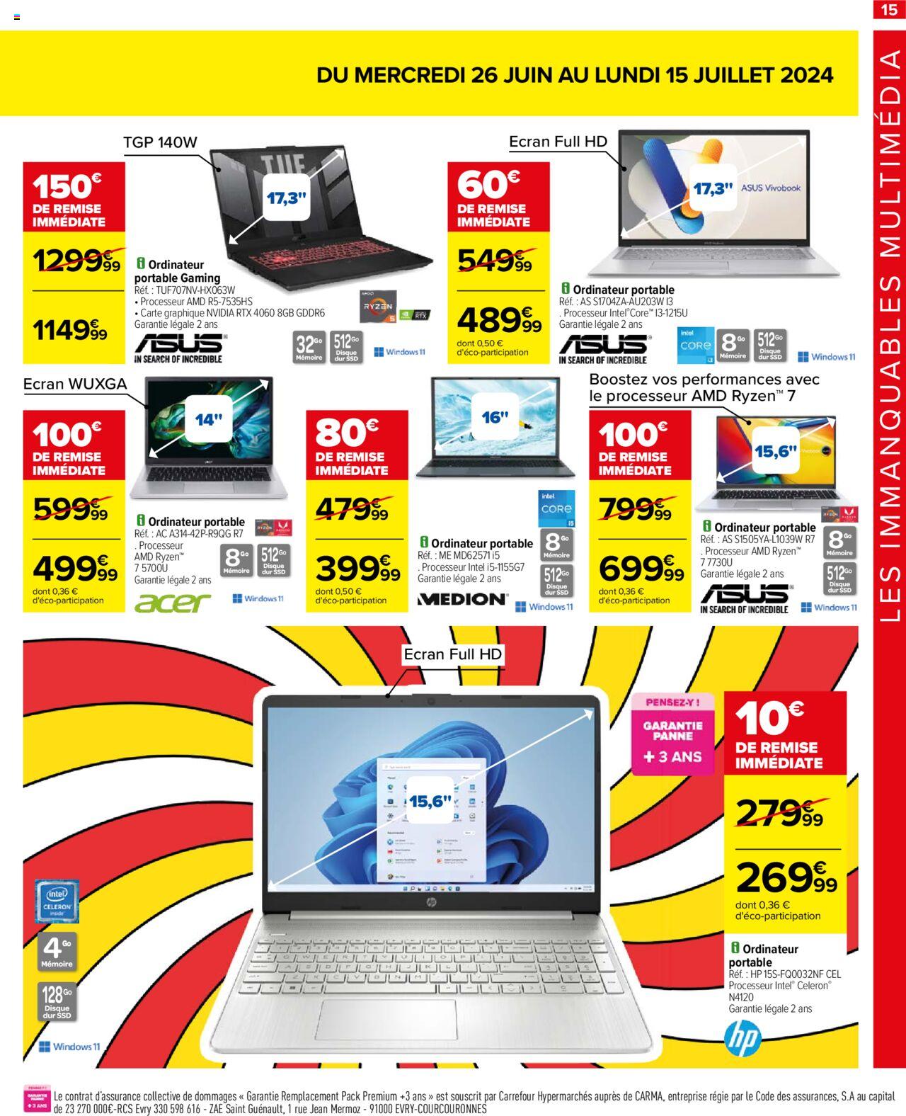Catalogue Carrefour 26 Juin – 15 Juillet 2024 Page 17