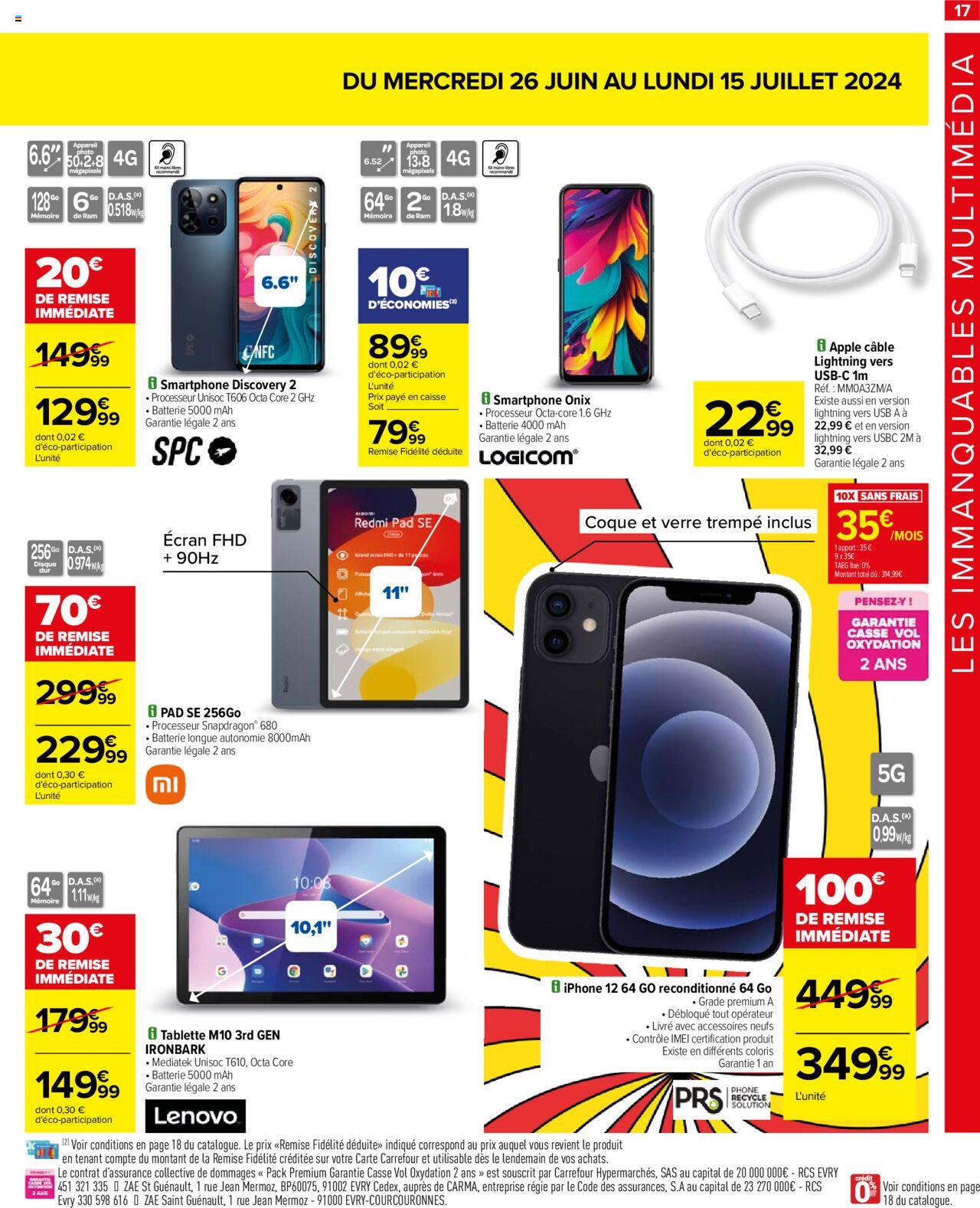 Catalogue Carrefour 26 Juin – 15 Juillet 2024 Page 19
