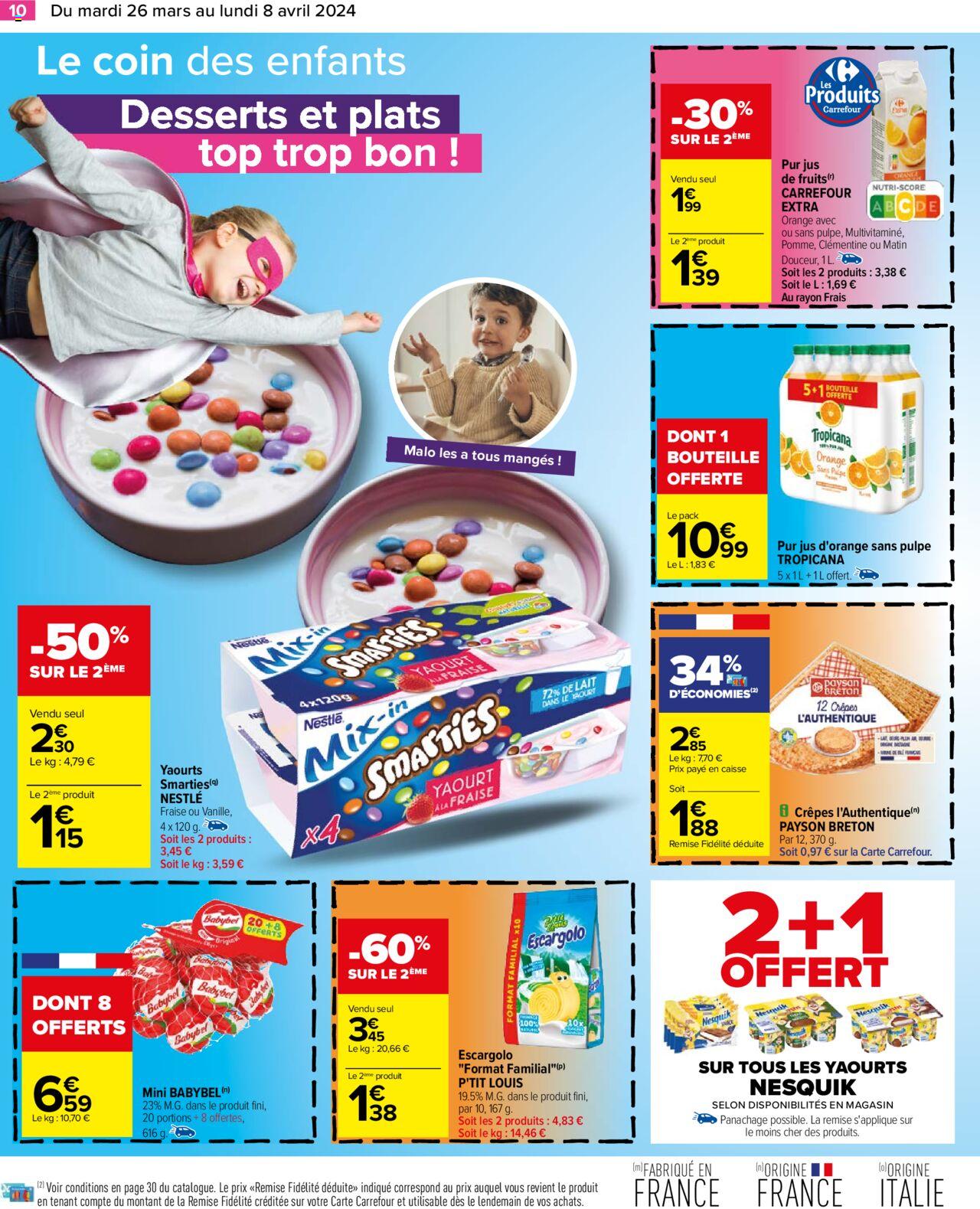 Catalogue Carrefour 26 Mar – 8 Avr 2024 Page 12