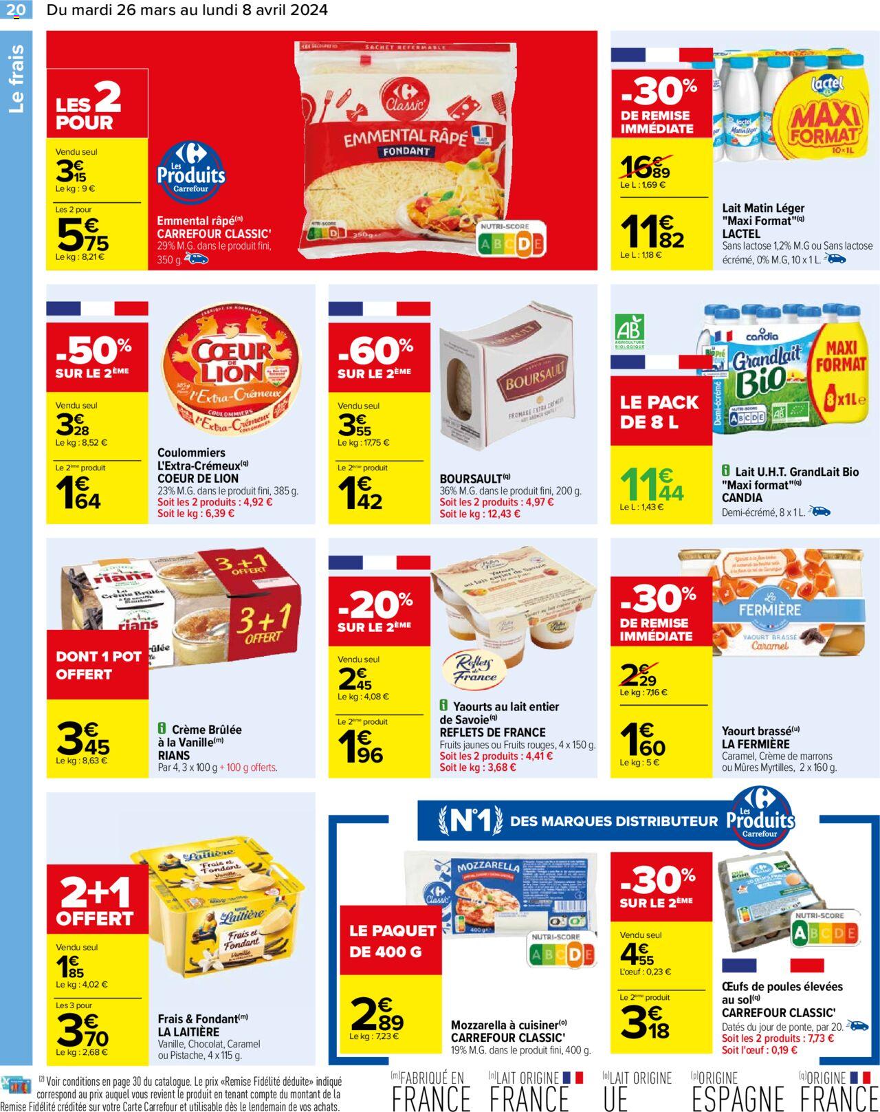 Catalogue Carrefour 26 Mar – 8 Avr 2024 Page 22