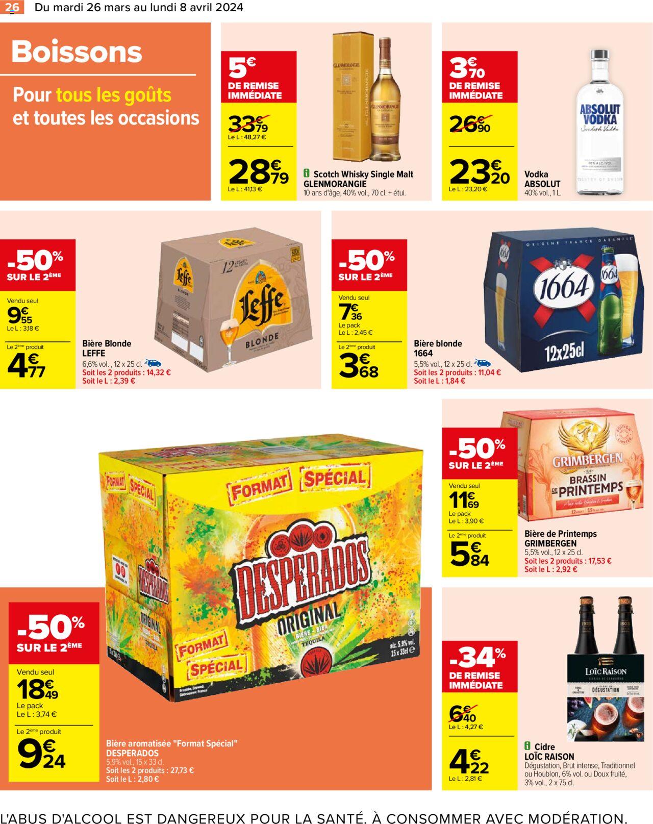 Catalogue Carrefour 26 Mar – 8 Avr 2024 Page 28