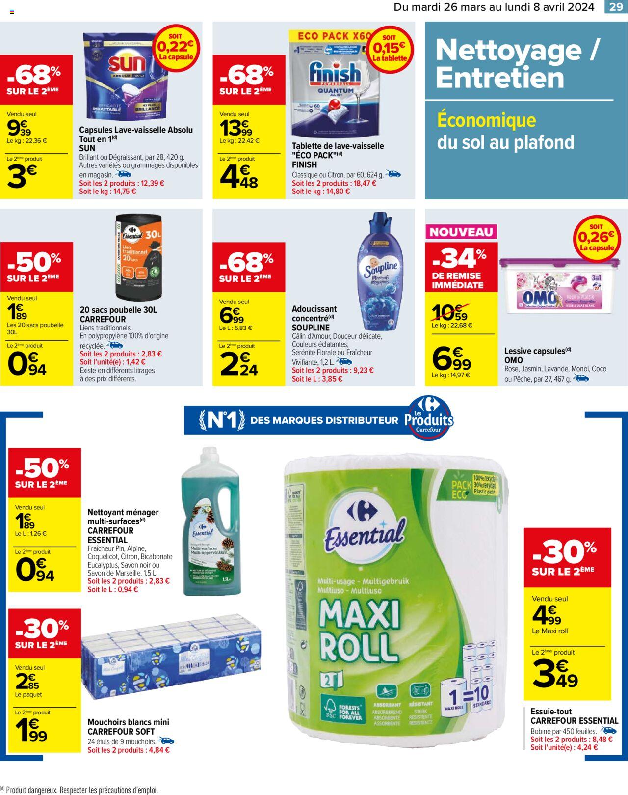 Catalogue Carrefour 26 Mar – 8 Avr 2024 Page 31