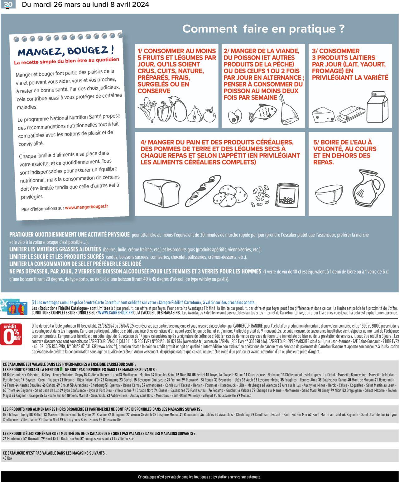 Catalogue Carrefour 26 Mar – 8 Avr 2024 Page 32