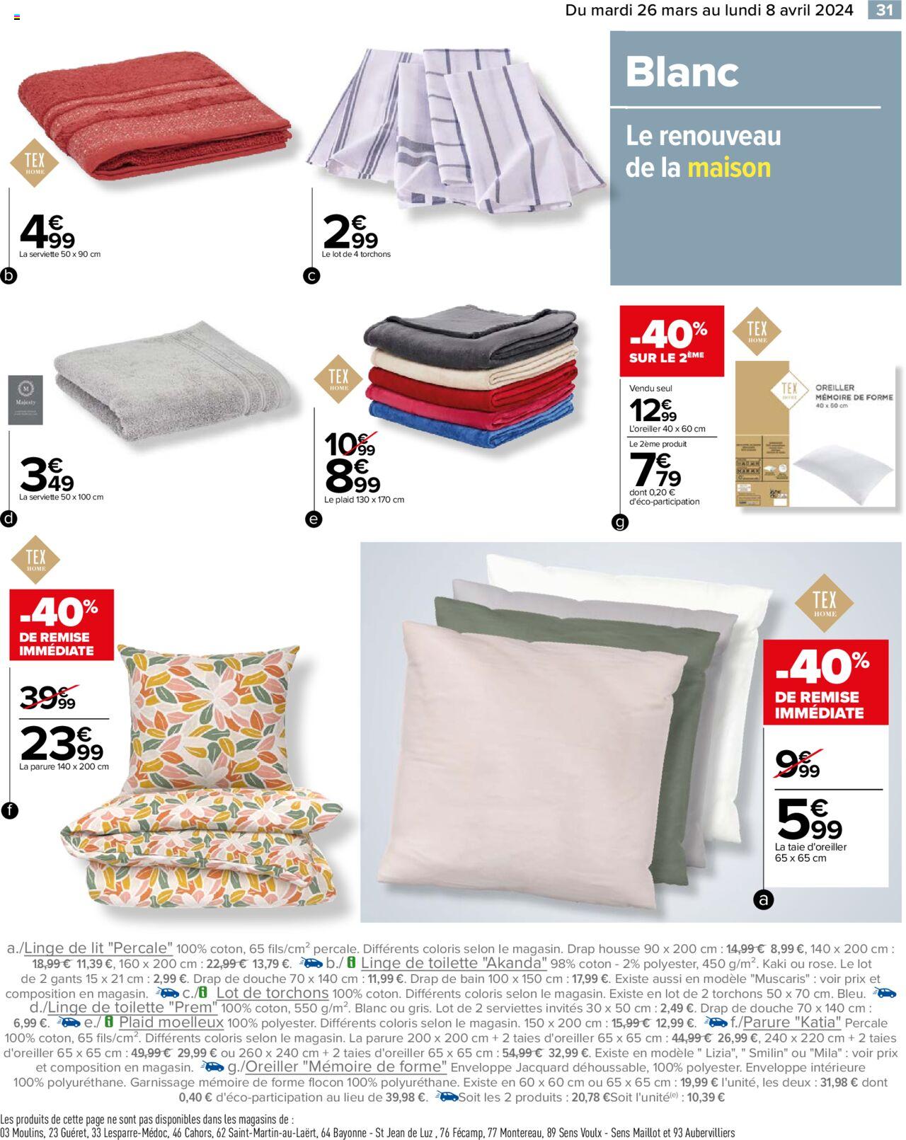 Catalogue Carrefour 26 Mar – 8 Avr 2024 Page 33