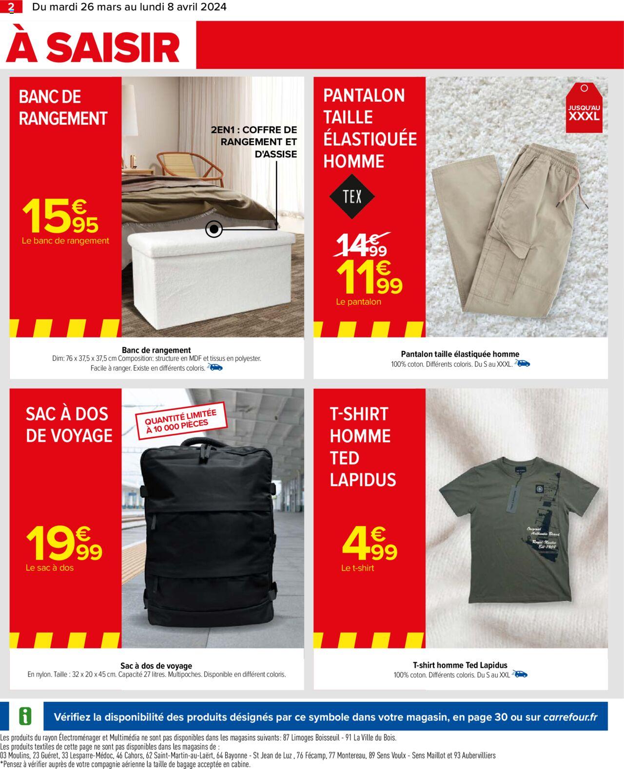 Catalogue Carrefour 26 Mar – 8 Avr 2024 Page 4