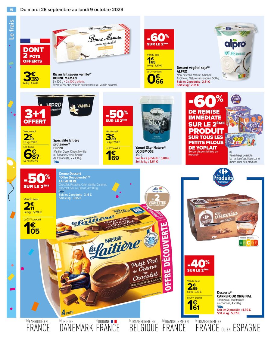 Catalogue Carrefour 26 Septembre – 8 Octobre 2023 Page 10