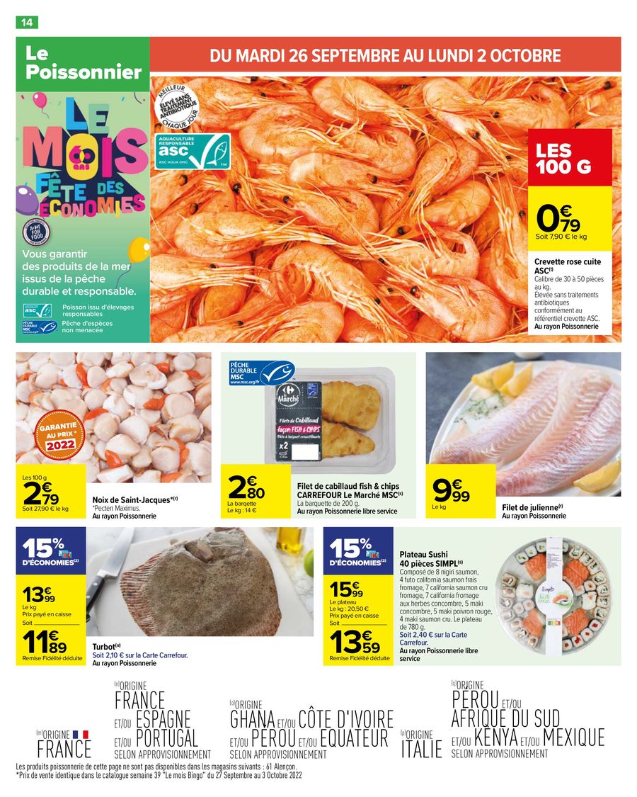 Catalogue Carrefour 26 Septembre – 8 Octobre 2023 Page 20