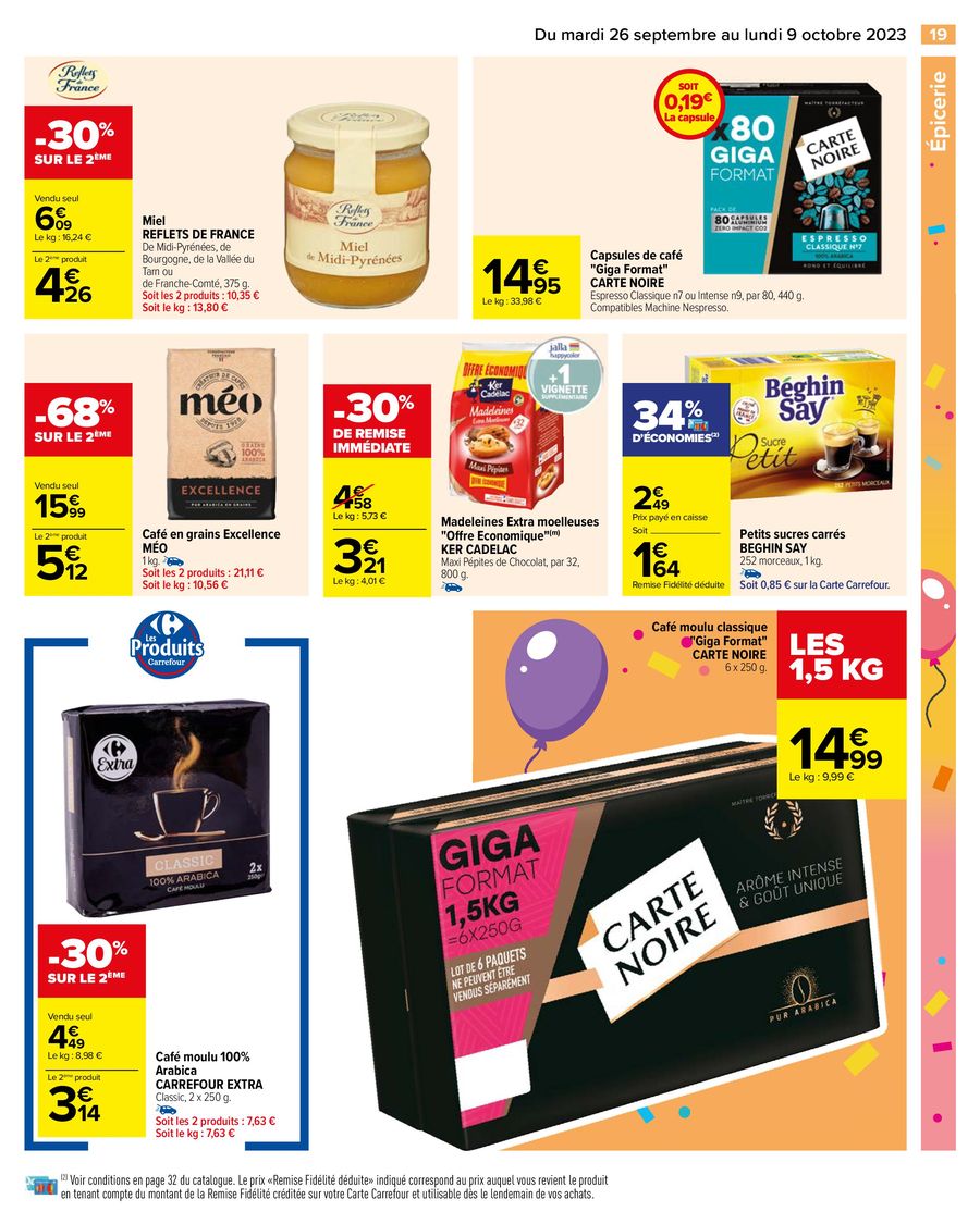 Catalogue Carrefour 26 Septembre – 8 Octobre 2023 Page 25