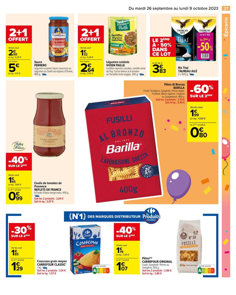 Catalogue Carrefour 26 Septembre – 8 Octobre 2023 Page 27