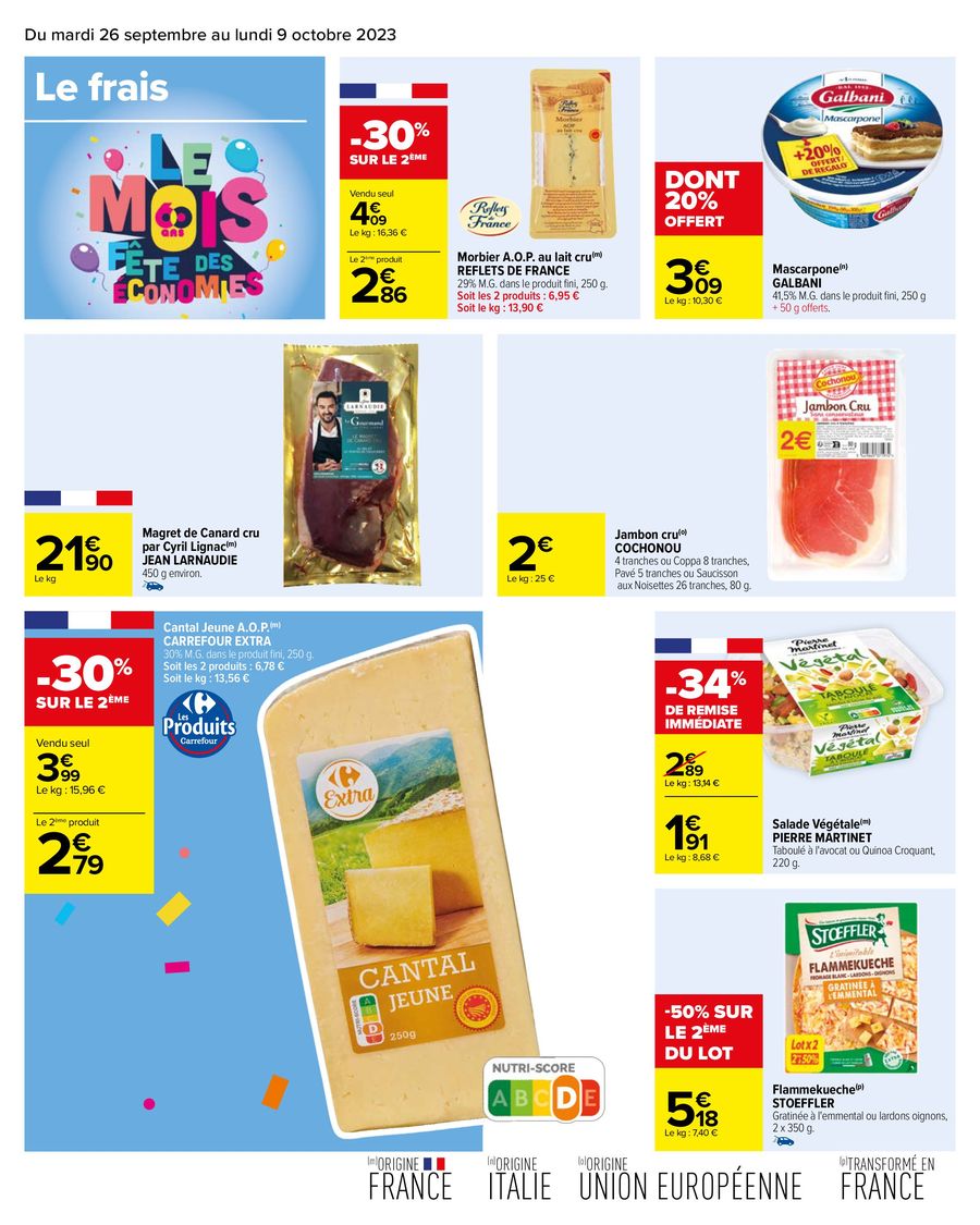 Catalogue Carrefour 26 Septembre – 8 Octobre 2023 Page 42