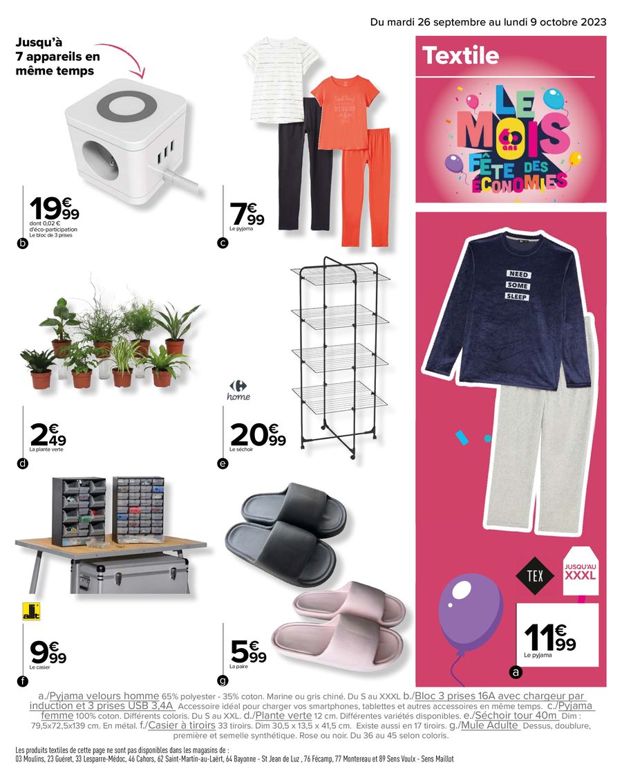 Catalogue Carrefour 26 Septembre – 8 Octobre 2023 Page 43
