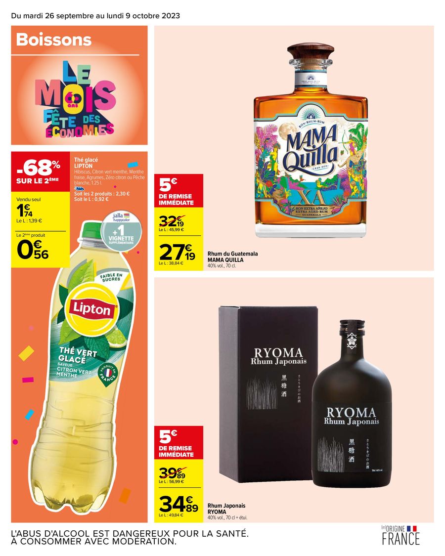 Catalogue Carrefour 26 Septembre – 8 Octobre 2023 Page 44