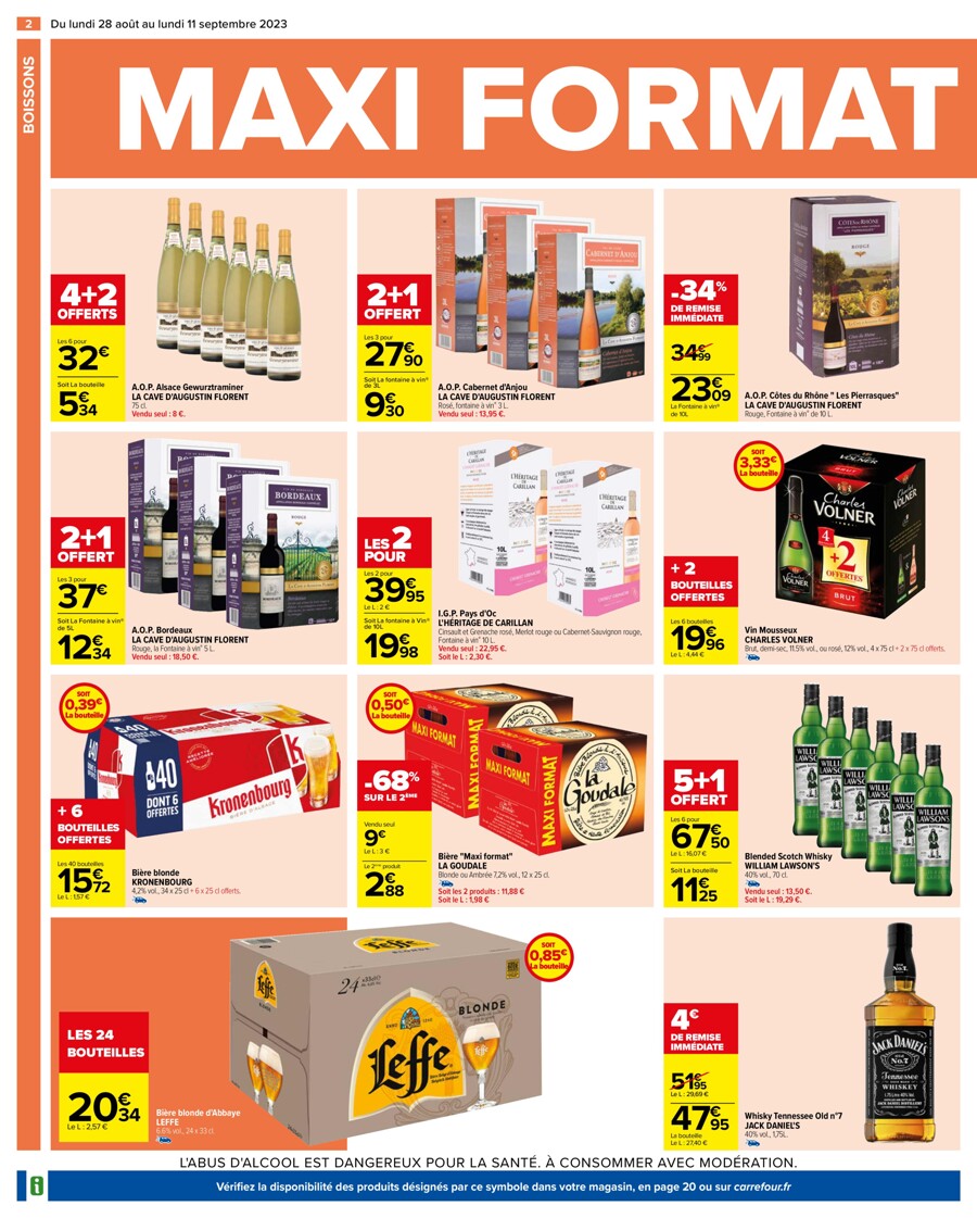 Catalogue Carrefour 28 Août – 11 Septembre 2023 Page 2