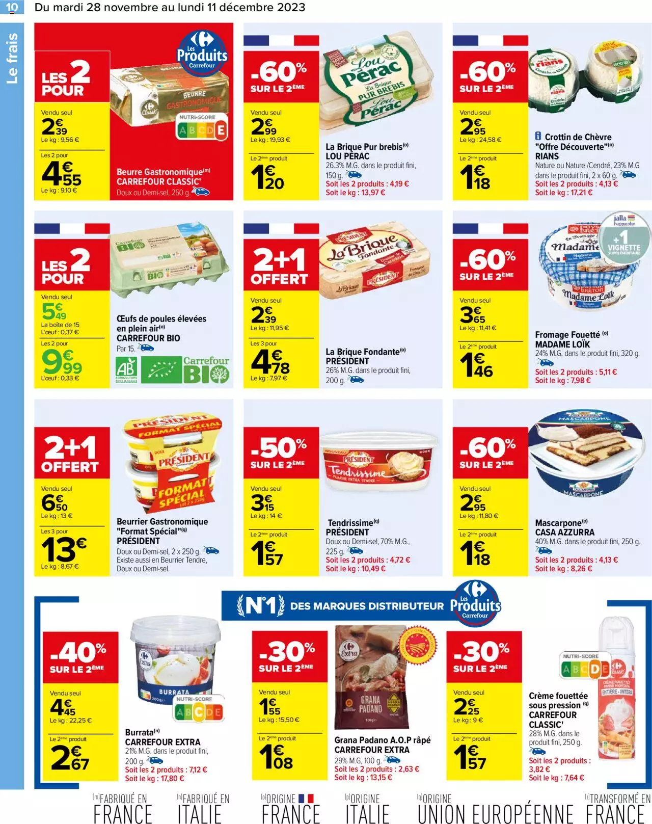 Catalogue Carrefour 28 Nov – 11 Déc 2023 Page 12