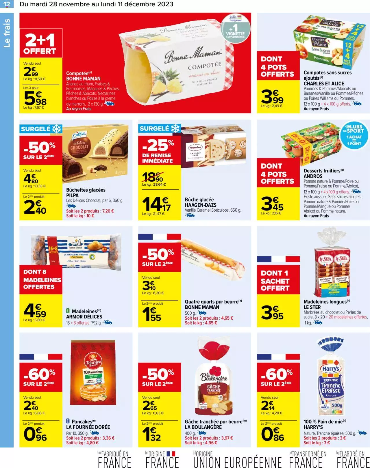 Catalogue Carrefour 28 Nov – 11 Déc 2023 Page 14