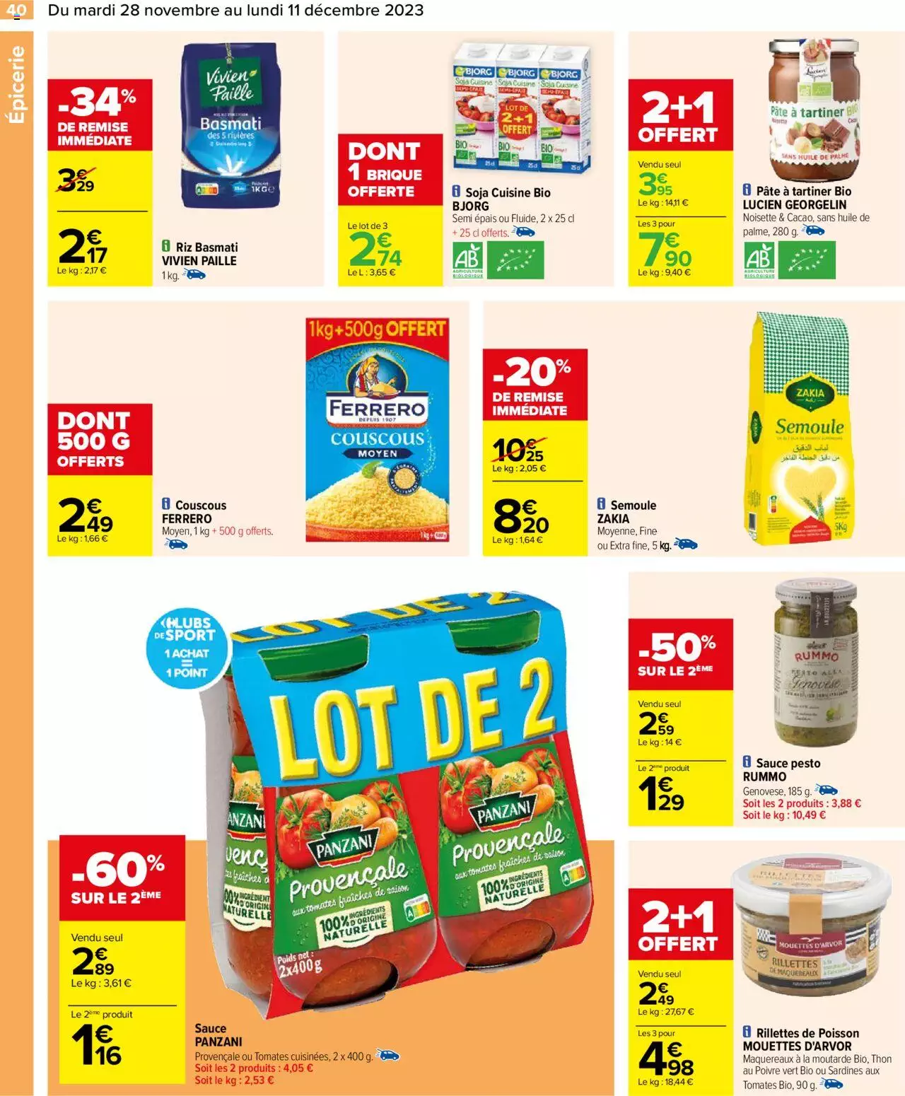 Catalogue Carrefour 28 Nov – 11 Déc 2023 Page 42